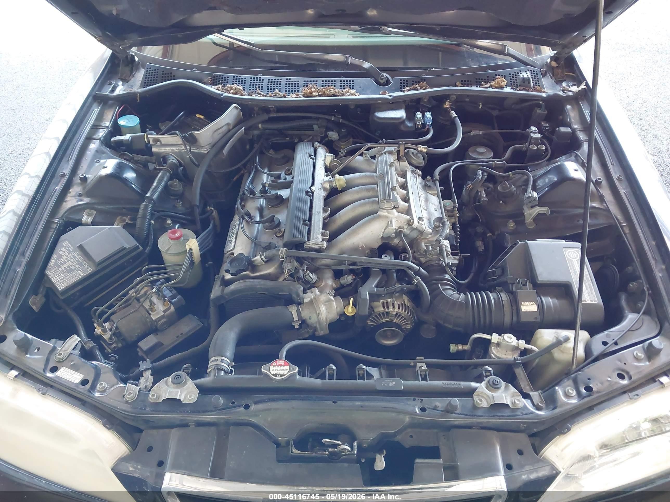 1997 Acura Tl 2.5 Black vin: JH4UA2652VC002835