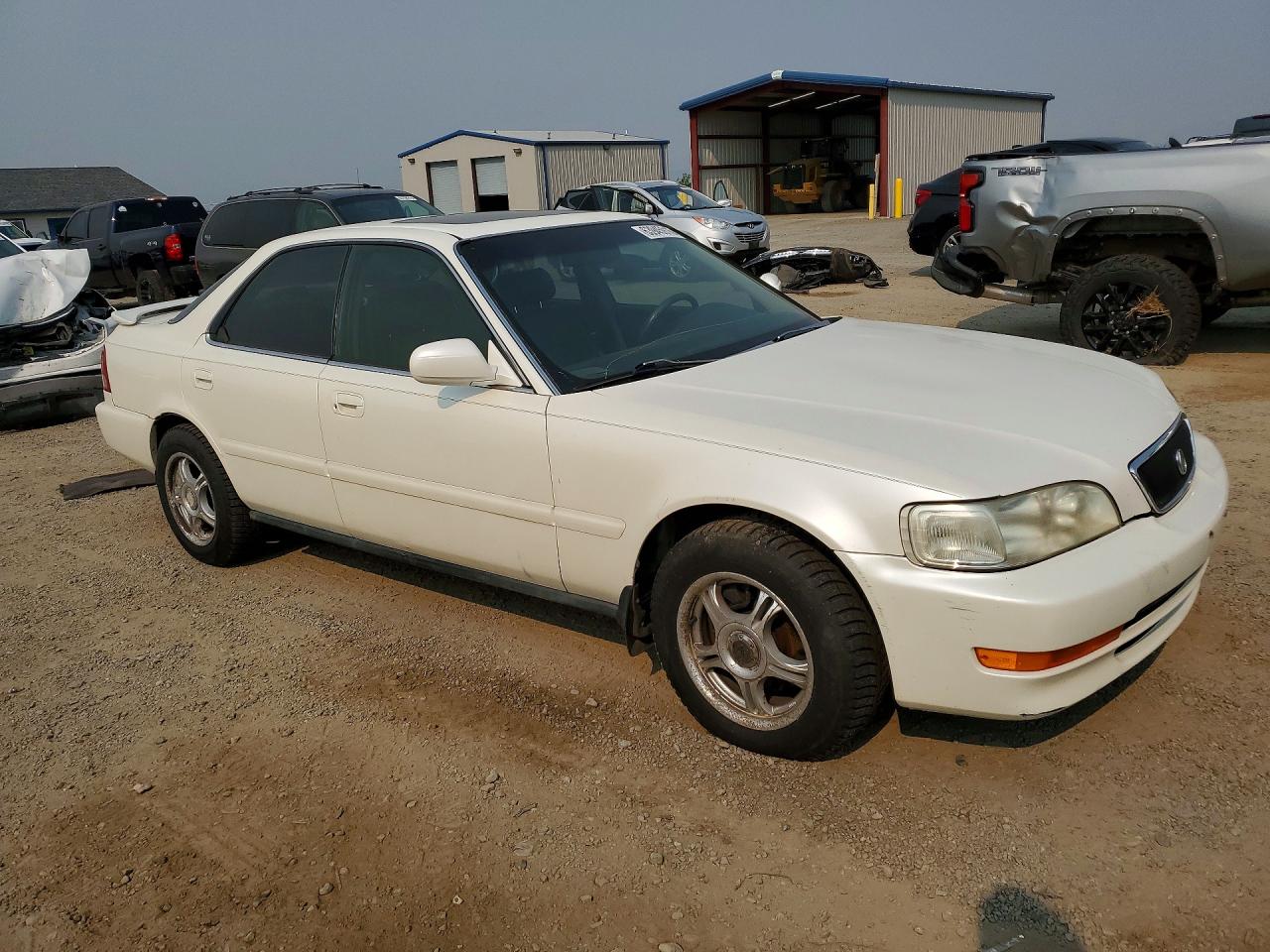 1997 Acura 3.2tl White vin: JH4UA3640VC001132