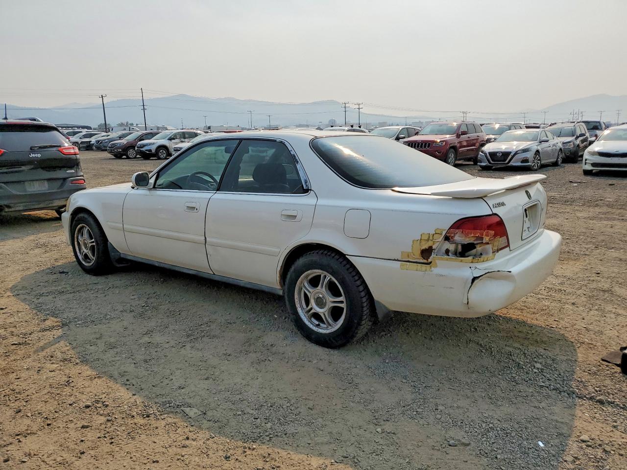 1997 Acura 3.2tl White vin: JH4UA3640VC001132