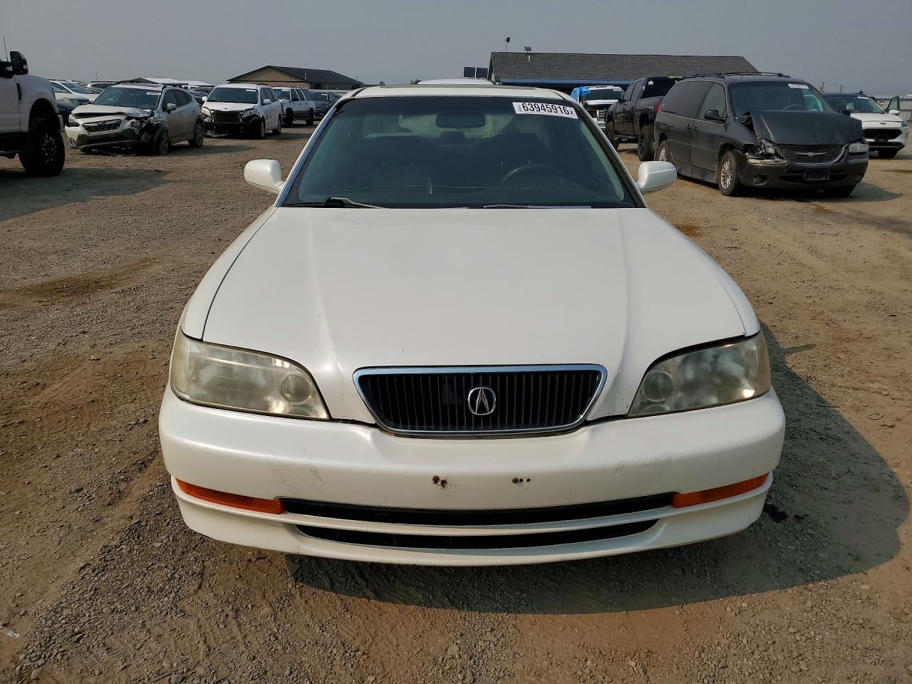 1997 Acura 3.2tl White vin: JH4UA3640VC001132