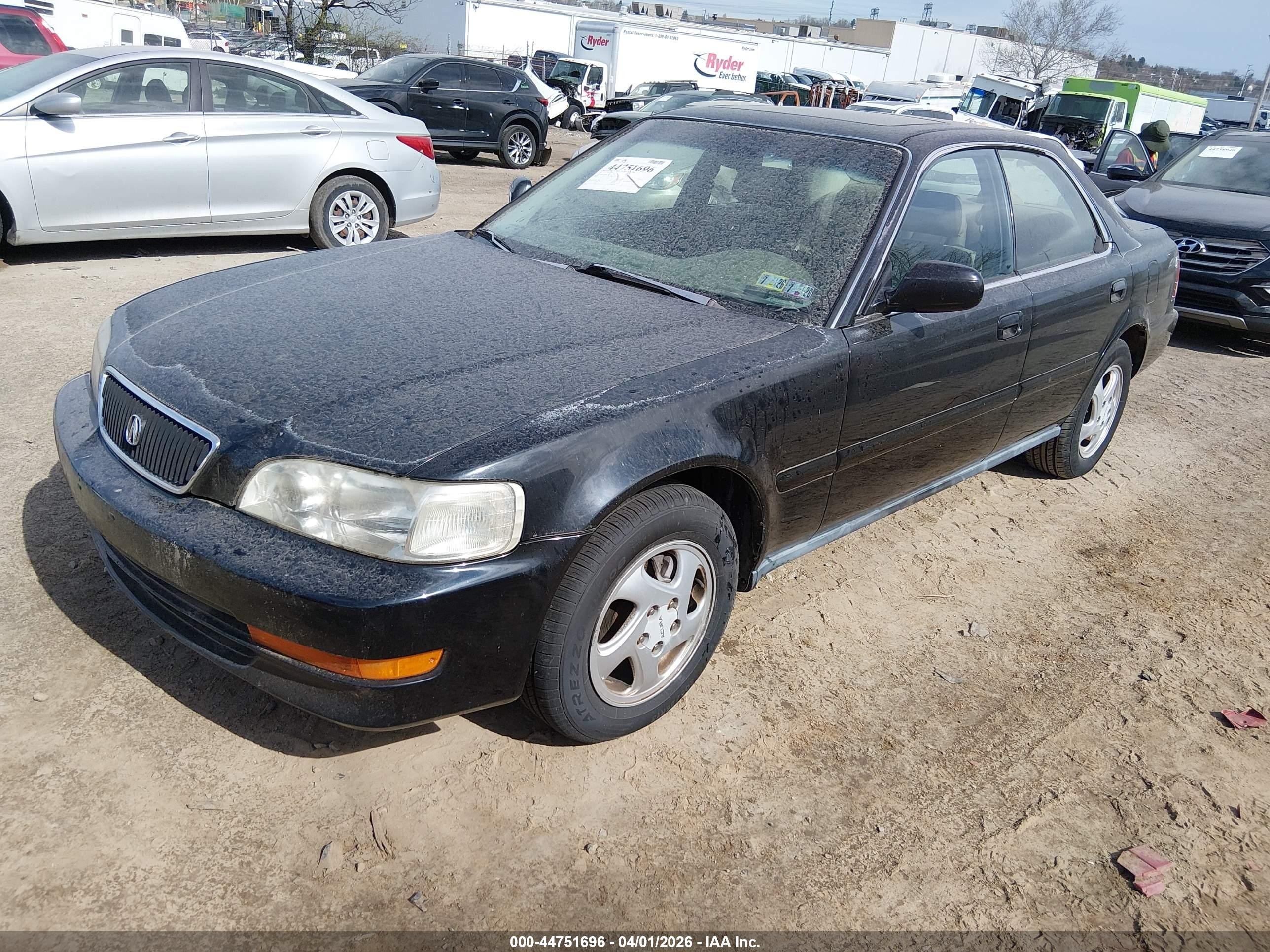 1997 Acura Tl 3.2 Black vin: JH4UA3640VC007626