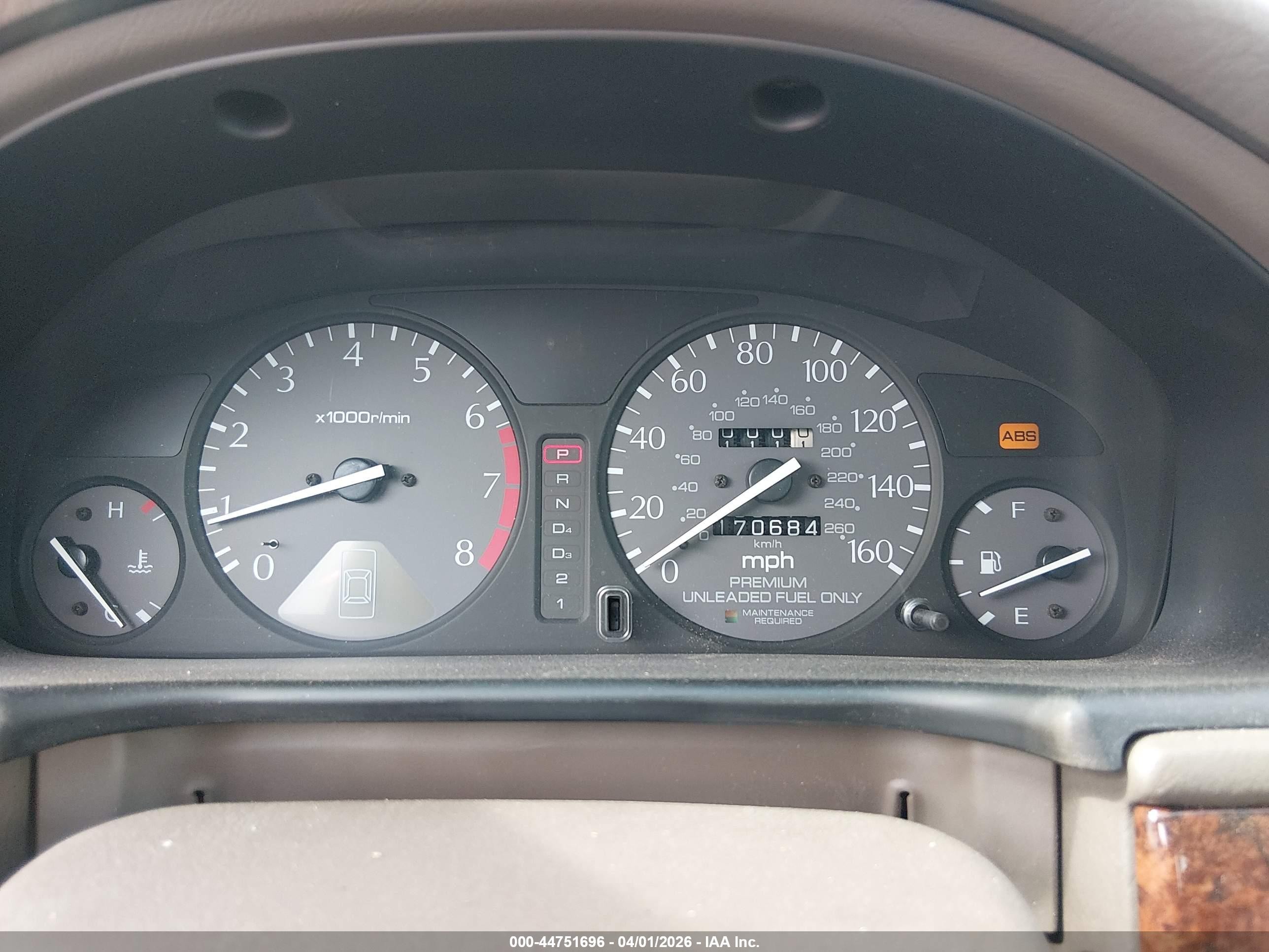 1997 Acura Tl 3.2 Black vin: JH4UA3640VC007626