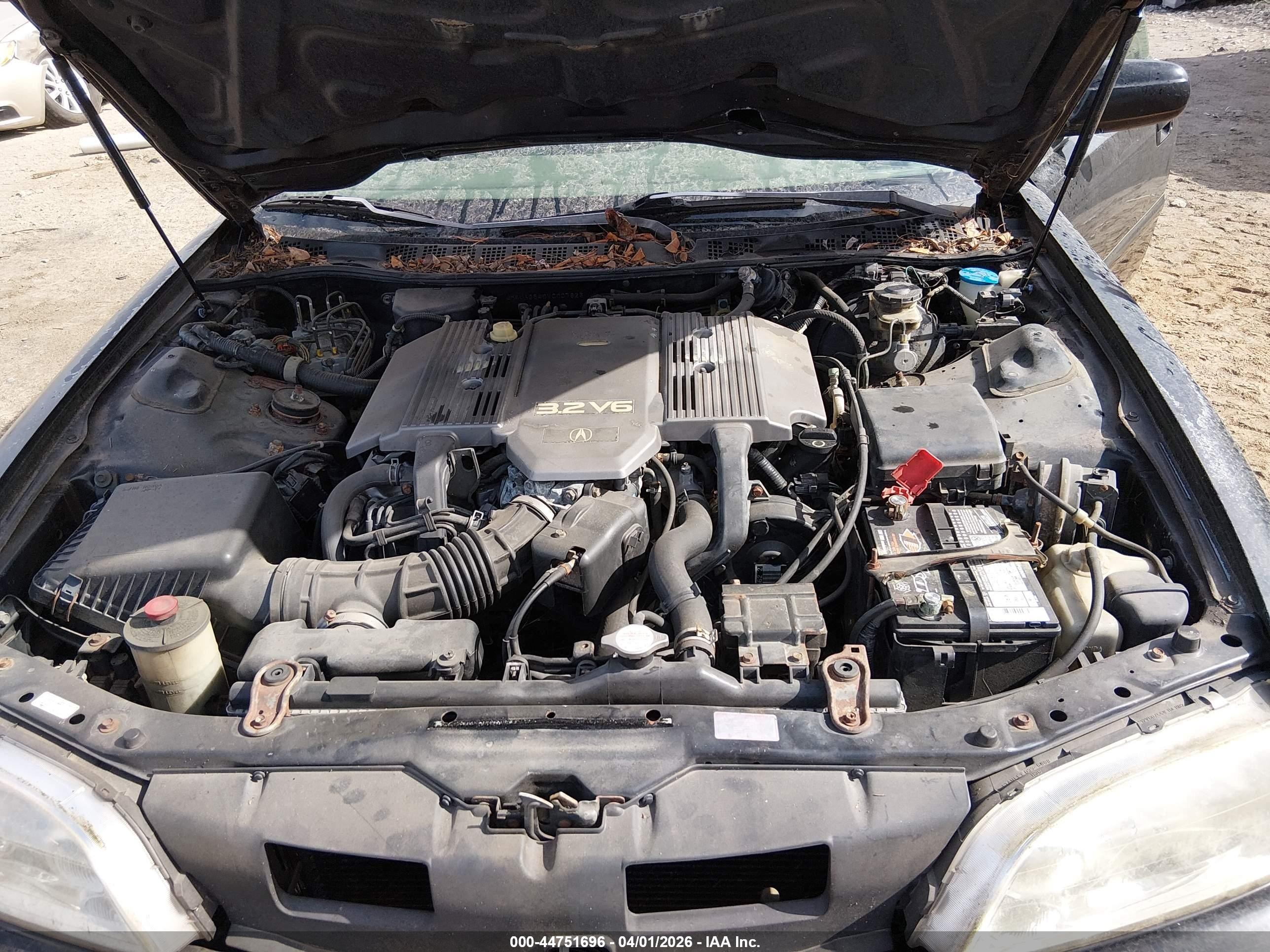 1997 Acura Tl 3.2 Black vin: JH4UA3640VC007626