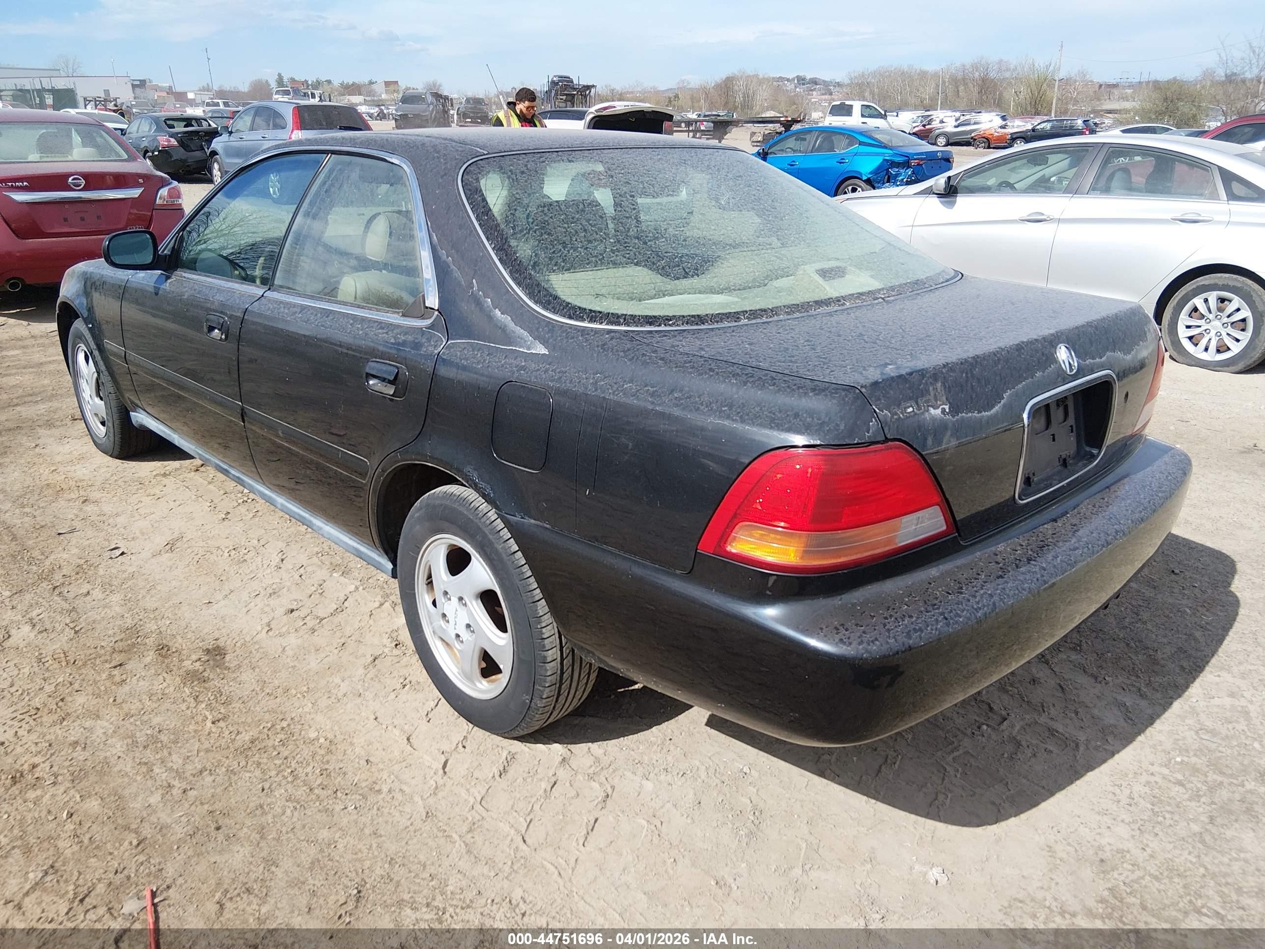 1997 Acura Tl 3.2 Black vin: JH4UA3640VC007626