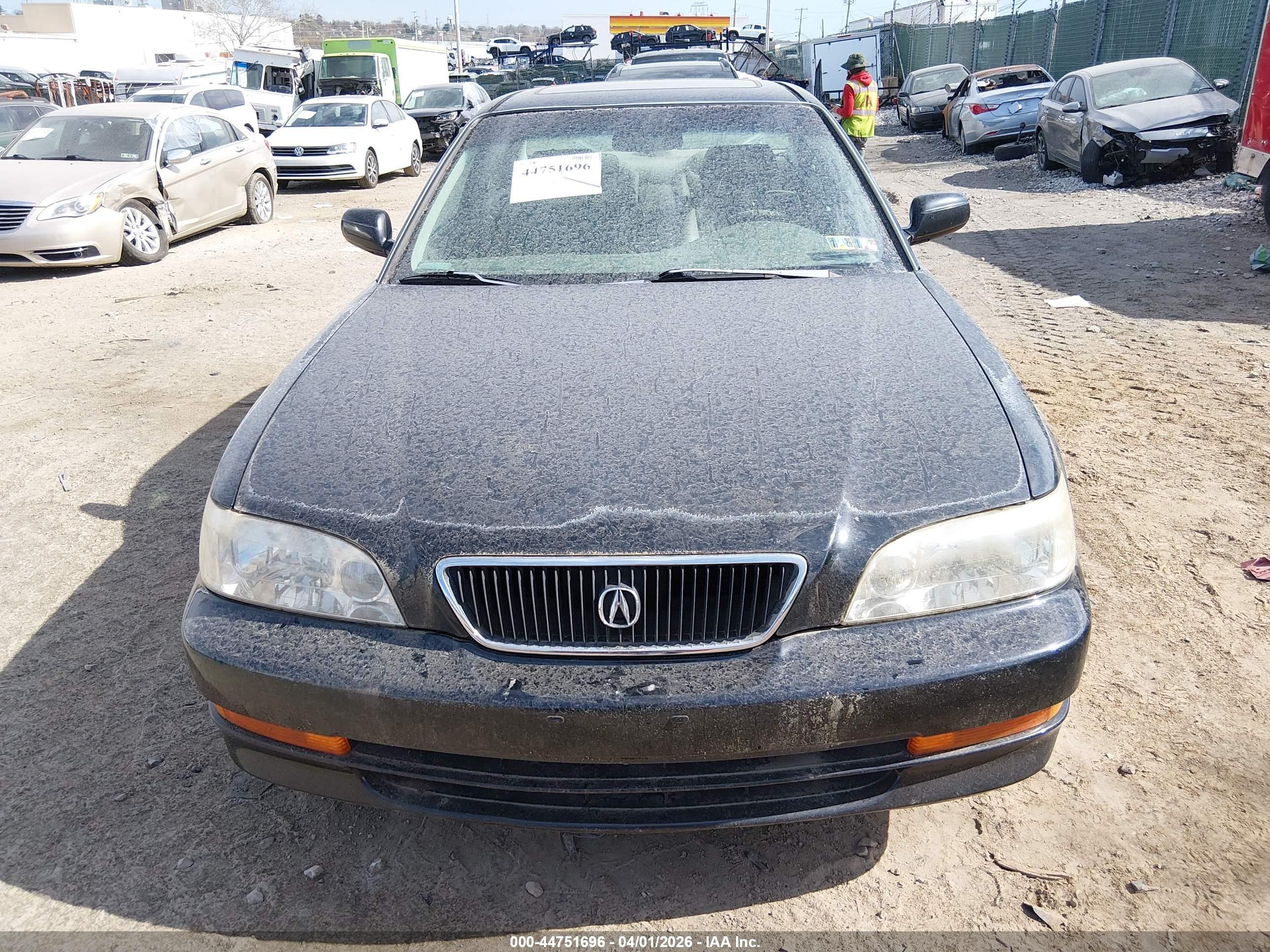 1997 Acura Tl 3.2 Black vin: JH4UA3640VC007626
