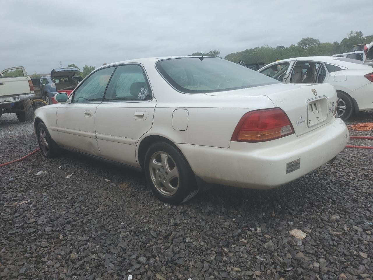 1997 Acura 3.2tl White vin: JH4UA3643VC011265