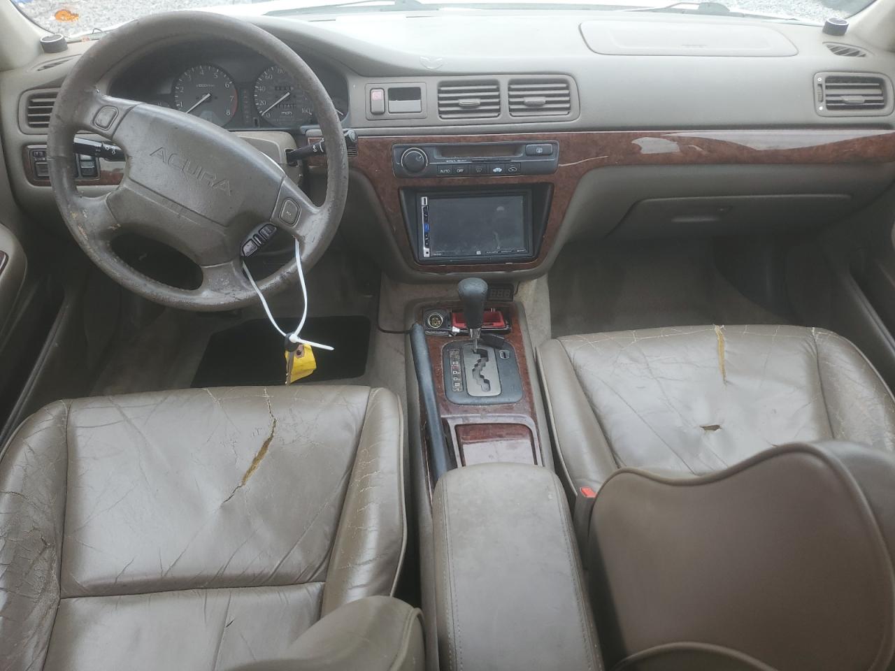 1997 Acura 3.2tl White vin: JH4UA3643VC011265