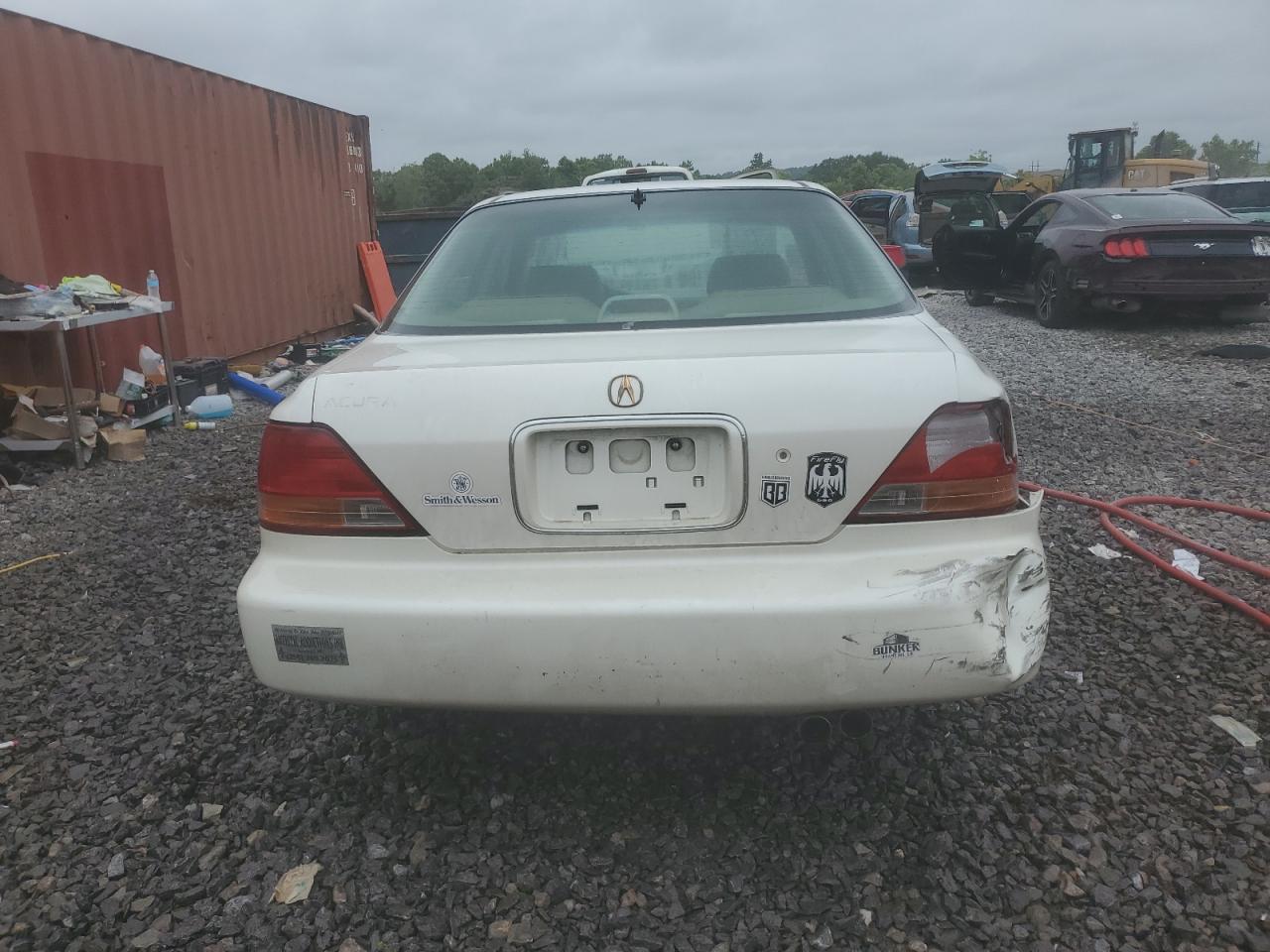 1997 Acura 3.2tl White vin: JH4UA3643VC011265
