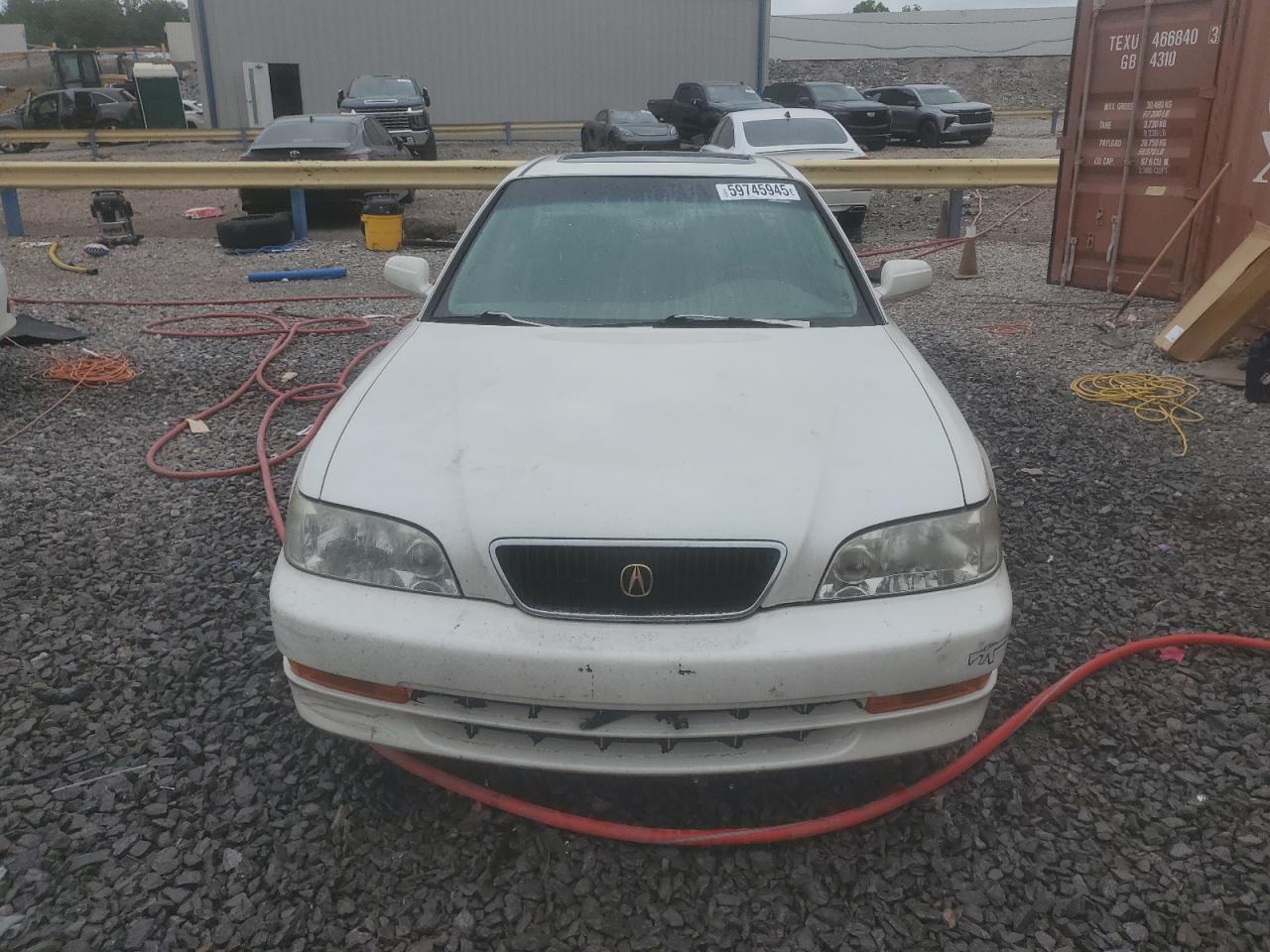 1997 Acura 3.2tl White vin: JH4UA3643VC011265
