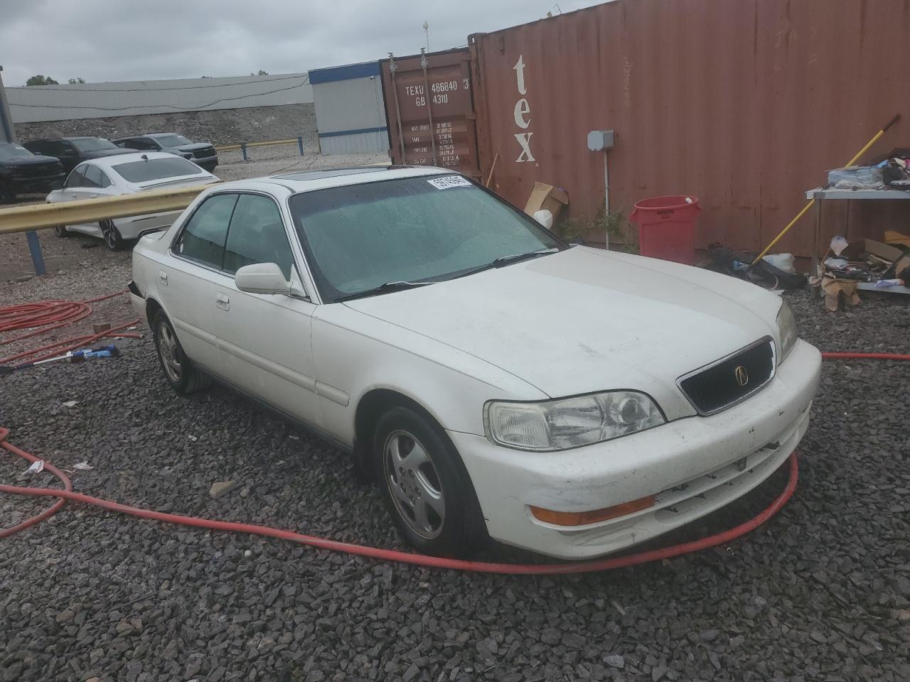 1997 Acura 3.2tl White vin: JH4UA3643VC011265