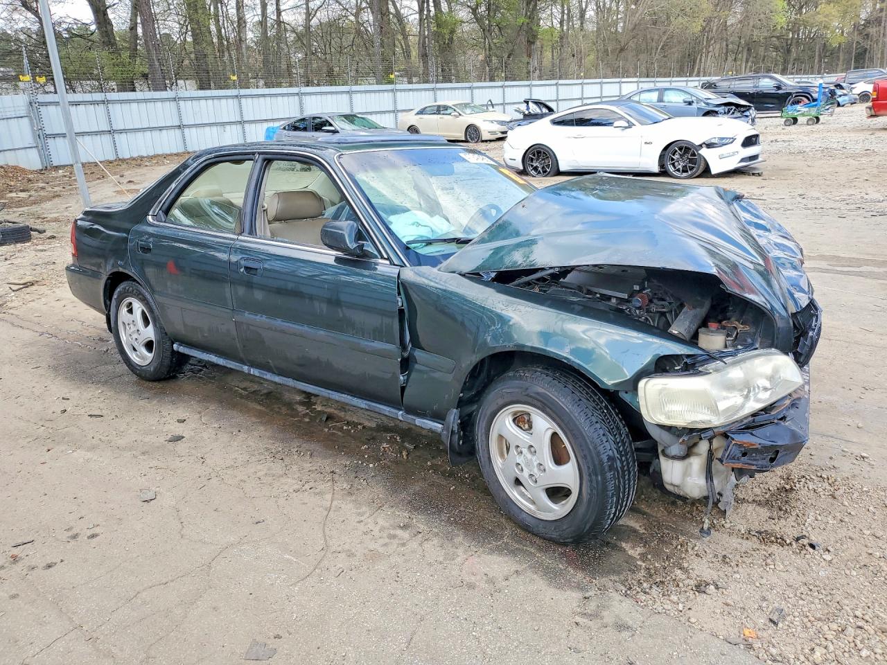 1998 Acura 3.2tl Green vin: JH4UA3643WC008836