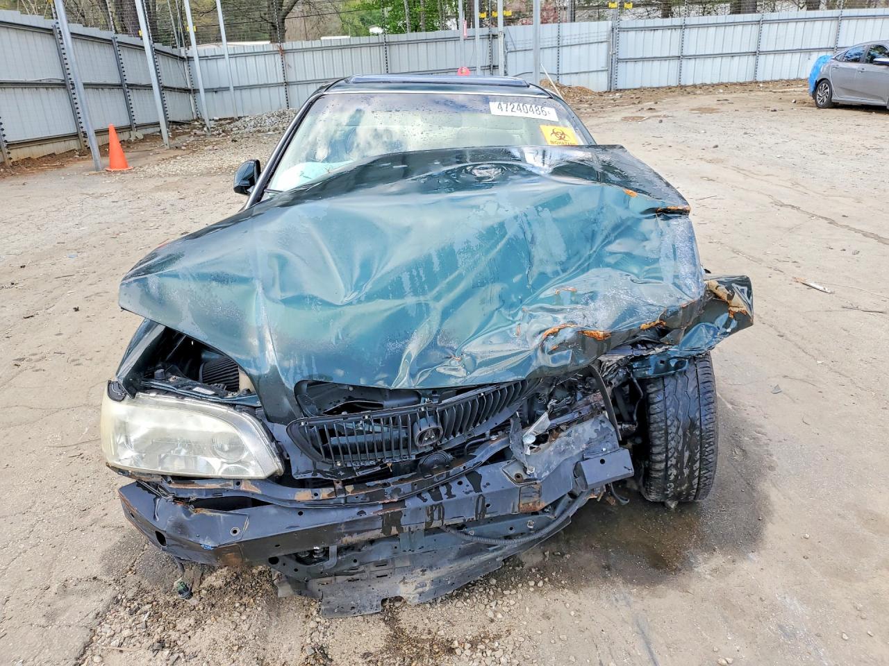 1998 Acura 3.2tl Green vin: JH4UA3643WC008836