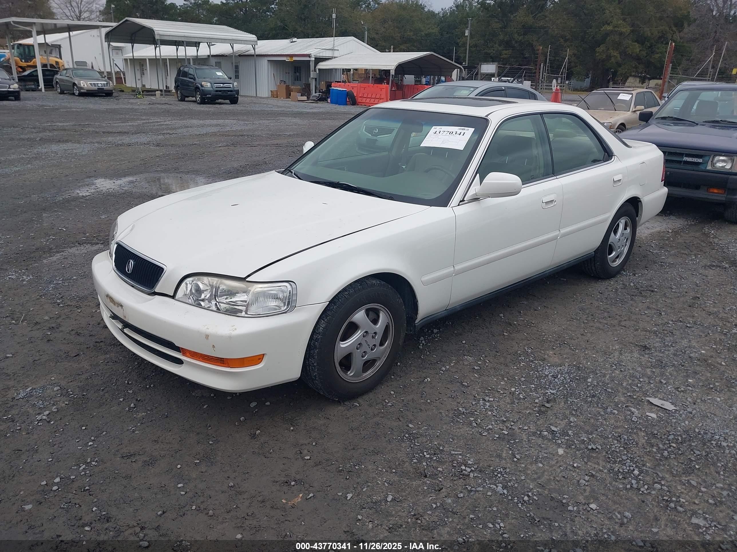 1998 Acura Tl 3.2 White vin: JH4UA3643WC009288