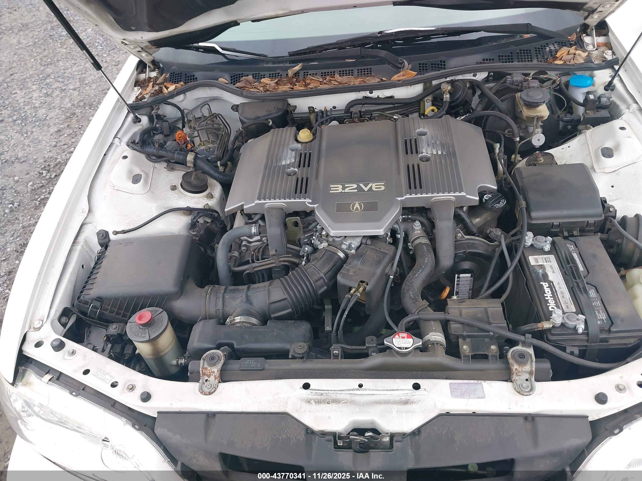 1998 Acura Tl 3.2 White vin: JH4UA3643WC009288