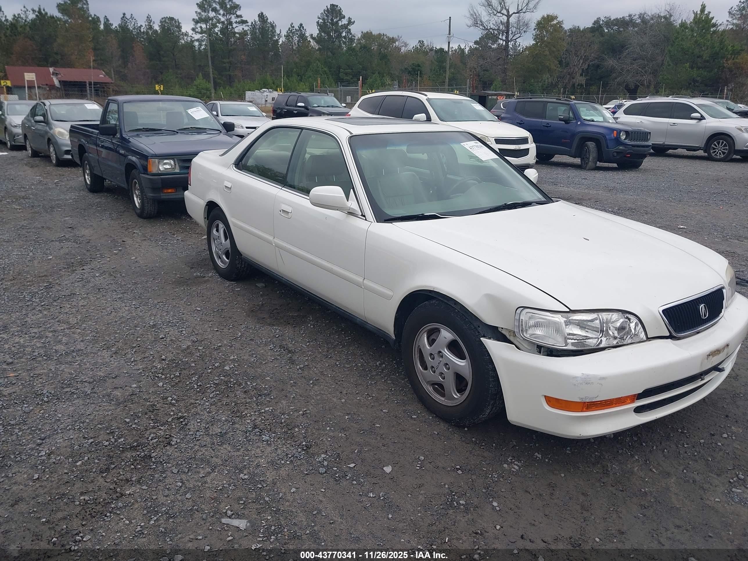 1998 Acura Tl 3.2 White vin: JH4UA3643WC009288