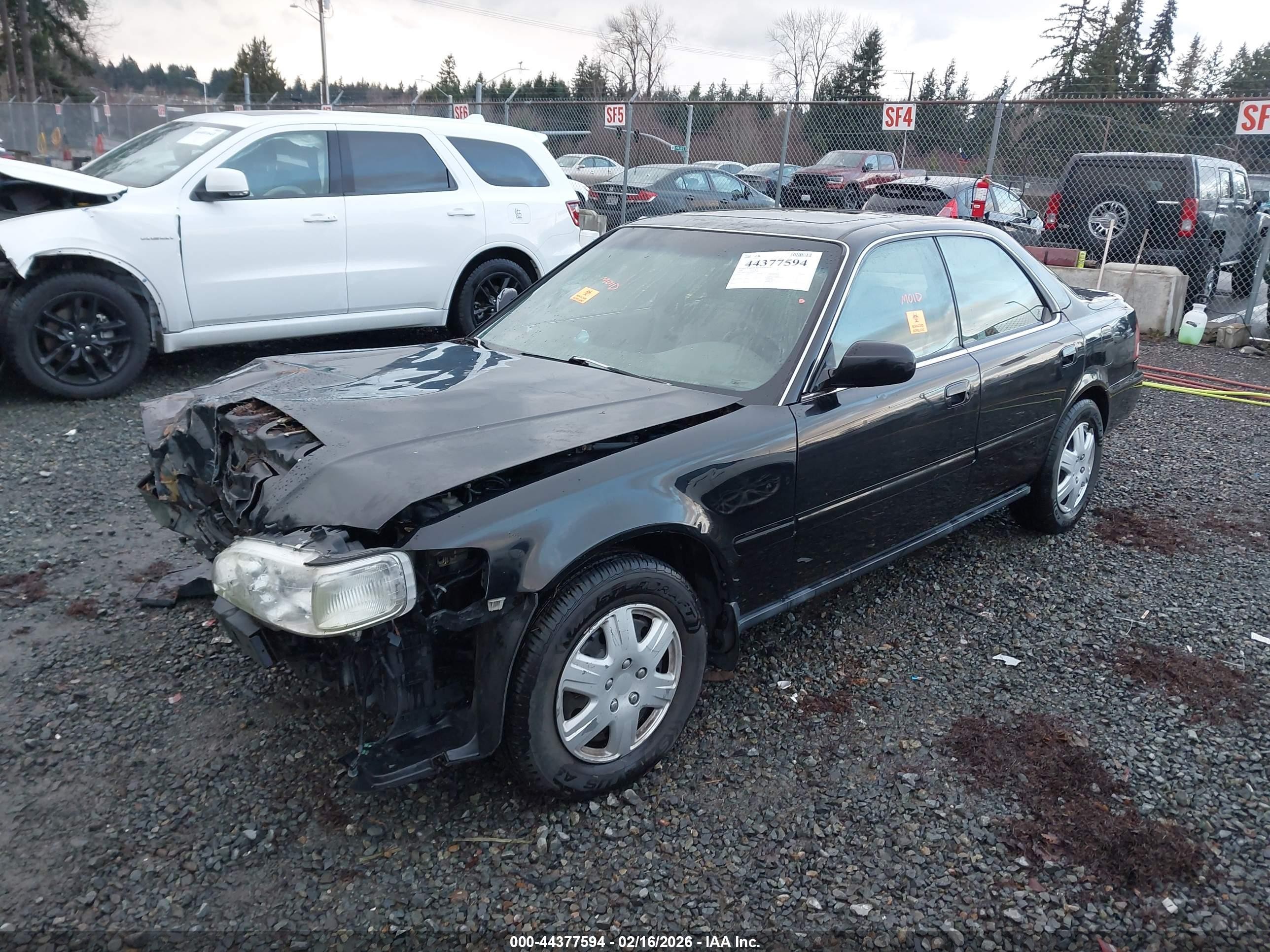 1998 Acura Tl 3.2 Black vin: JH4UA3645WC001399