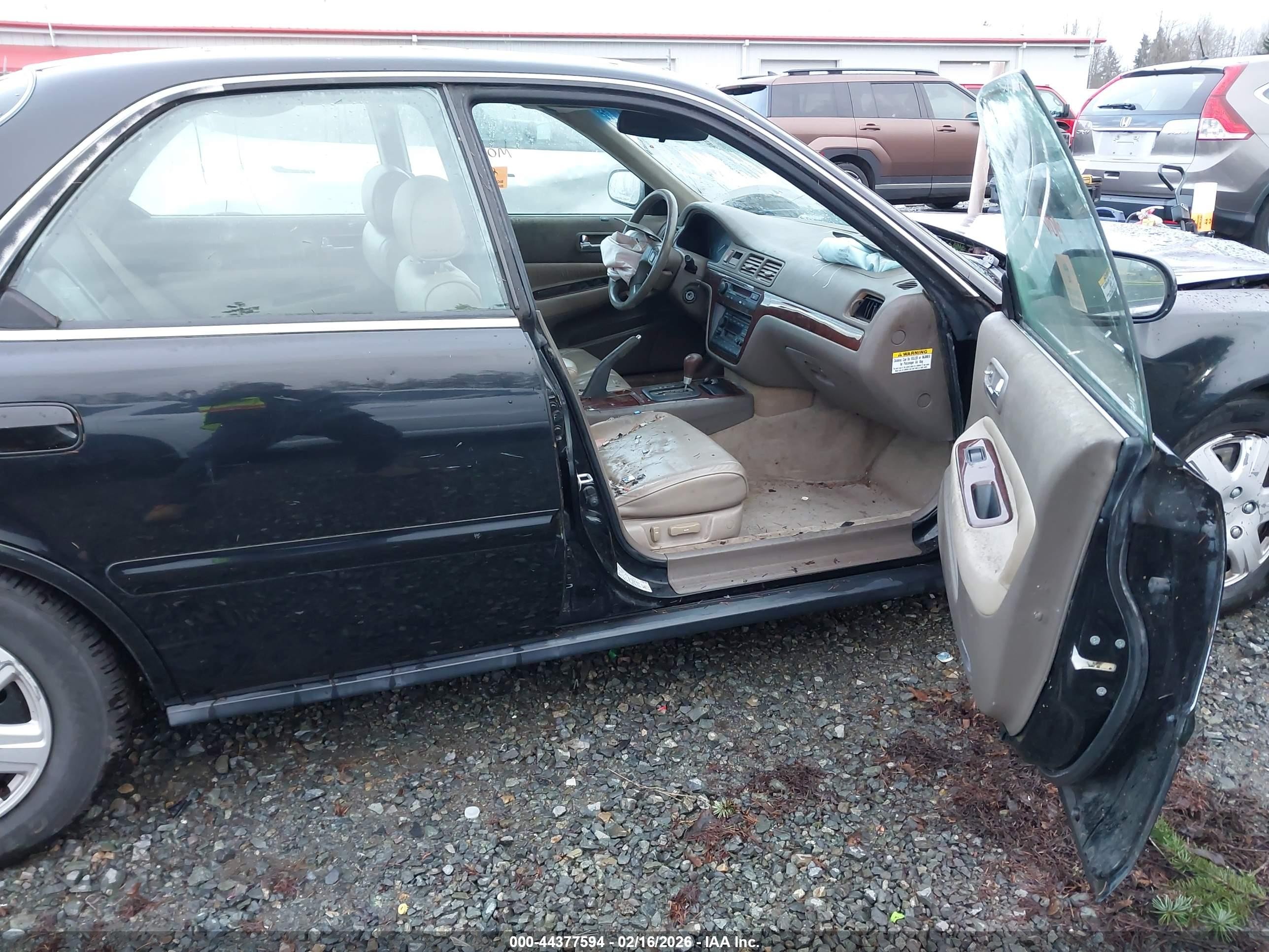 1998 Acura Tl 3.2 Black vin: JH4UA3645WC001399
