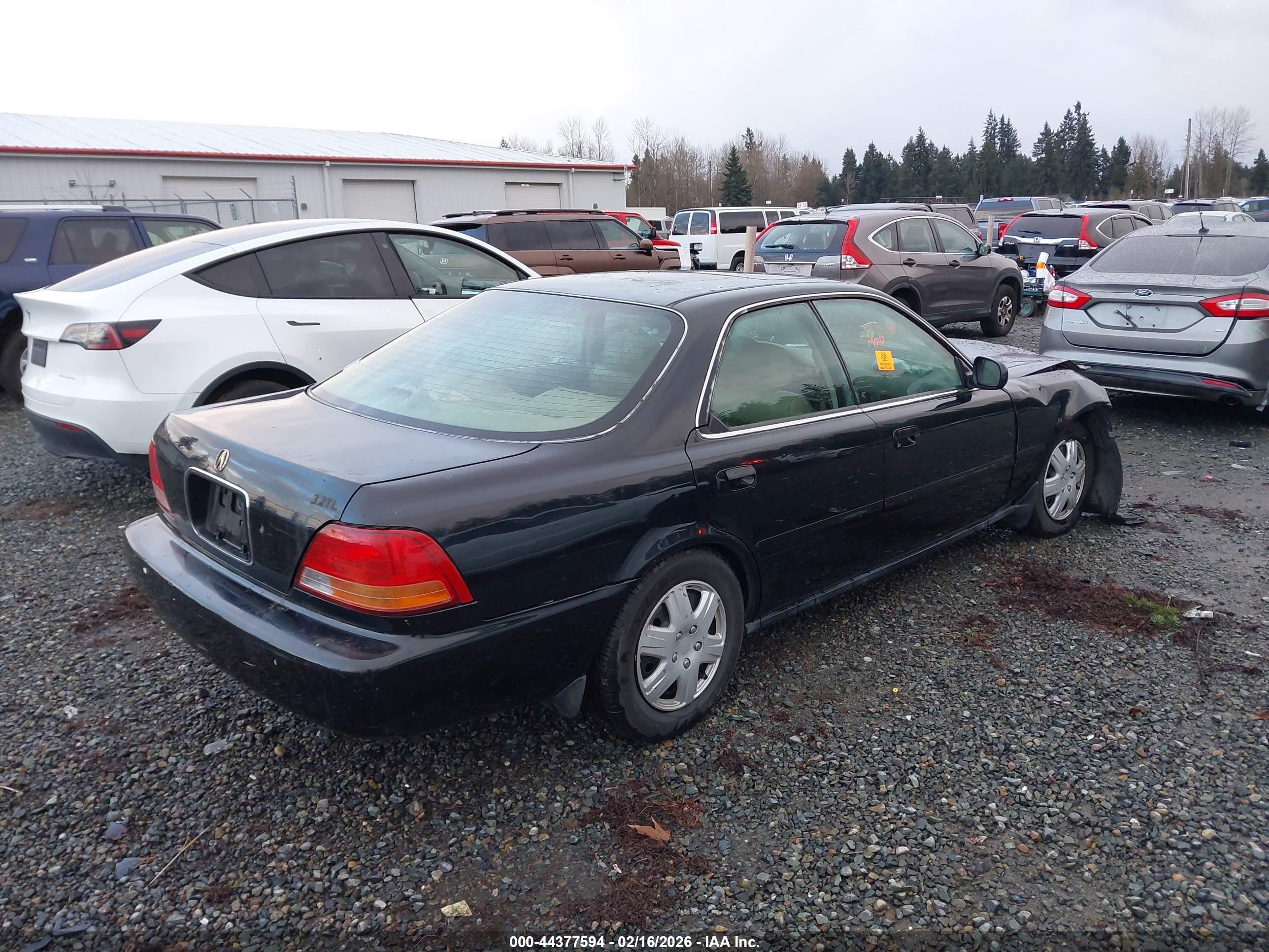 1998 Acura Tl 3.2 Black vin: JH4UA3645WC001399