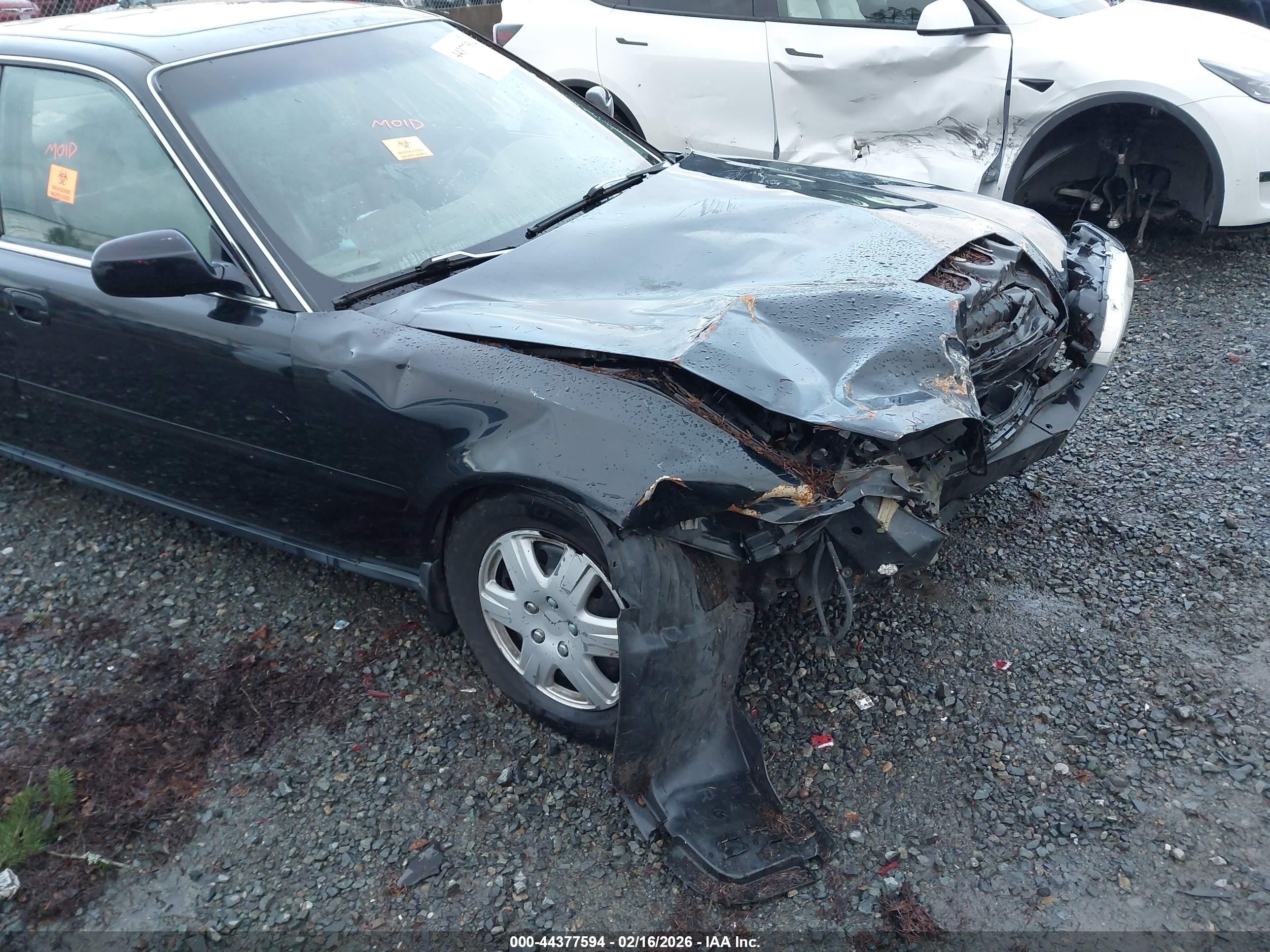 1998 Acura Tl 3.2 Black vin: JH4UA3645WC001399