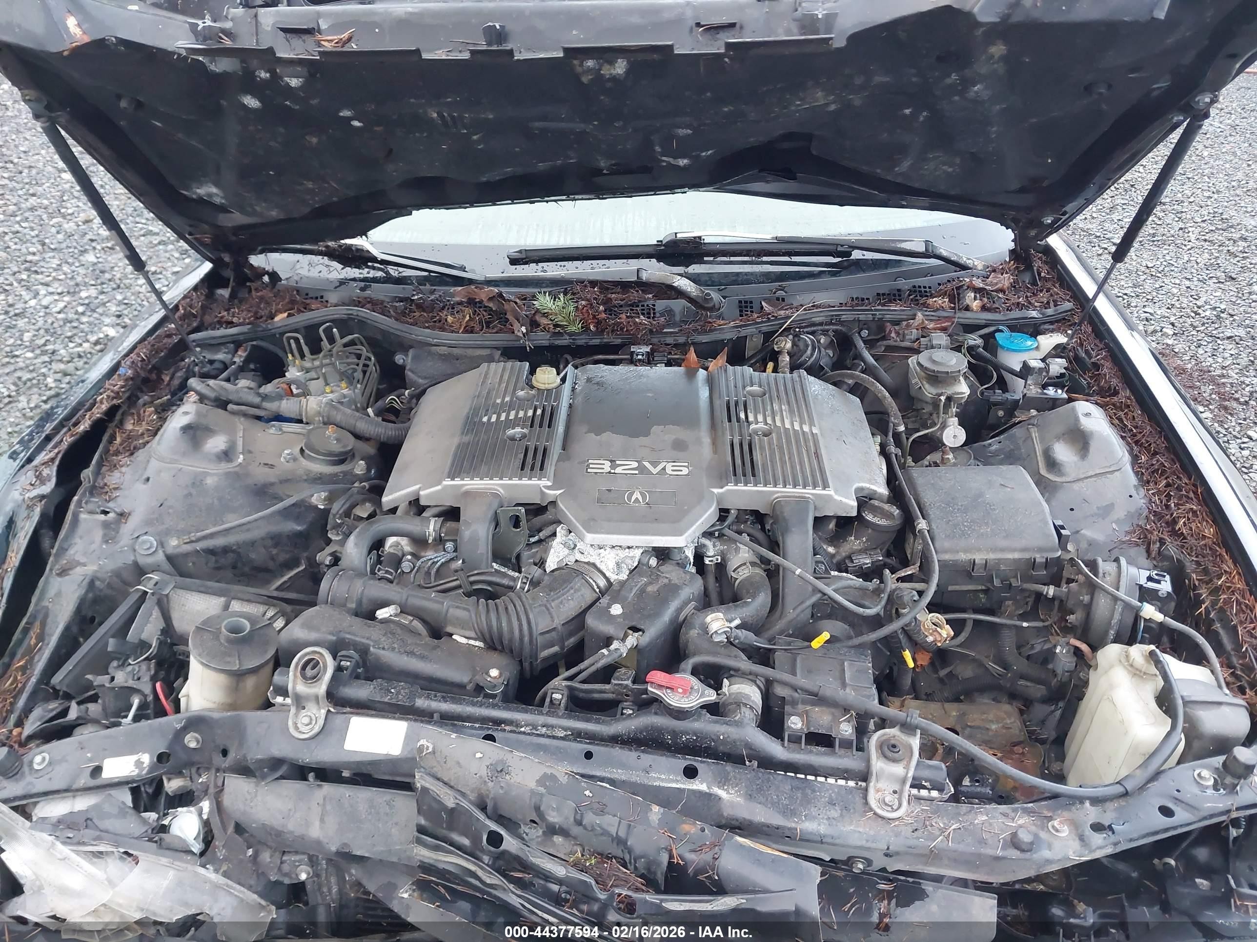 1998 Acura Tl 3.2 Black vin: JH4UA3645WC001399