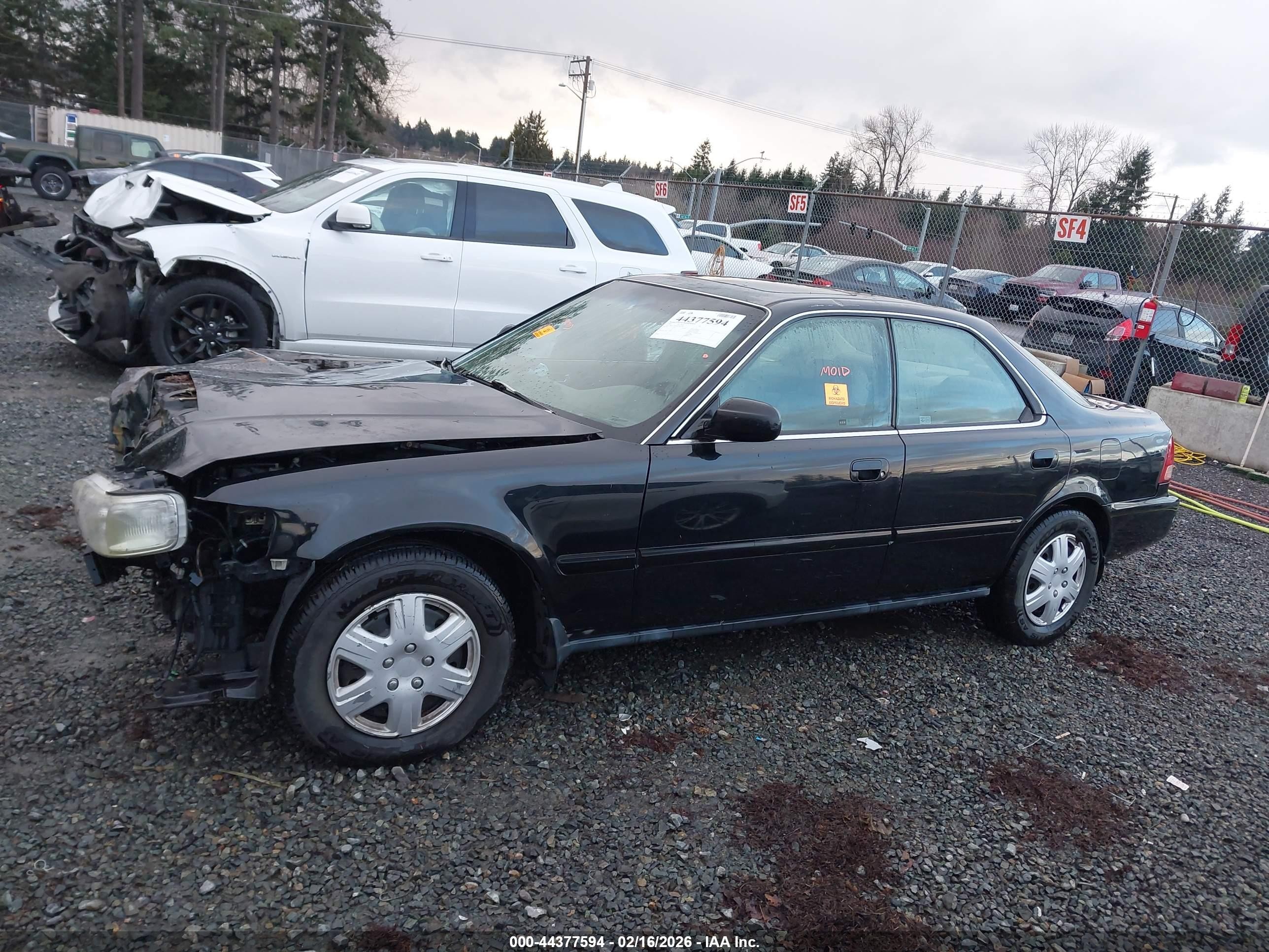 1998 Acura Tl 3.2 Black vin: JH4UA3645WC001399