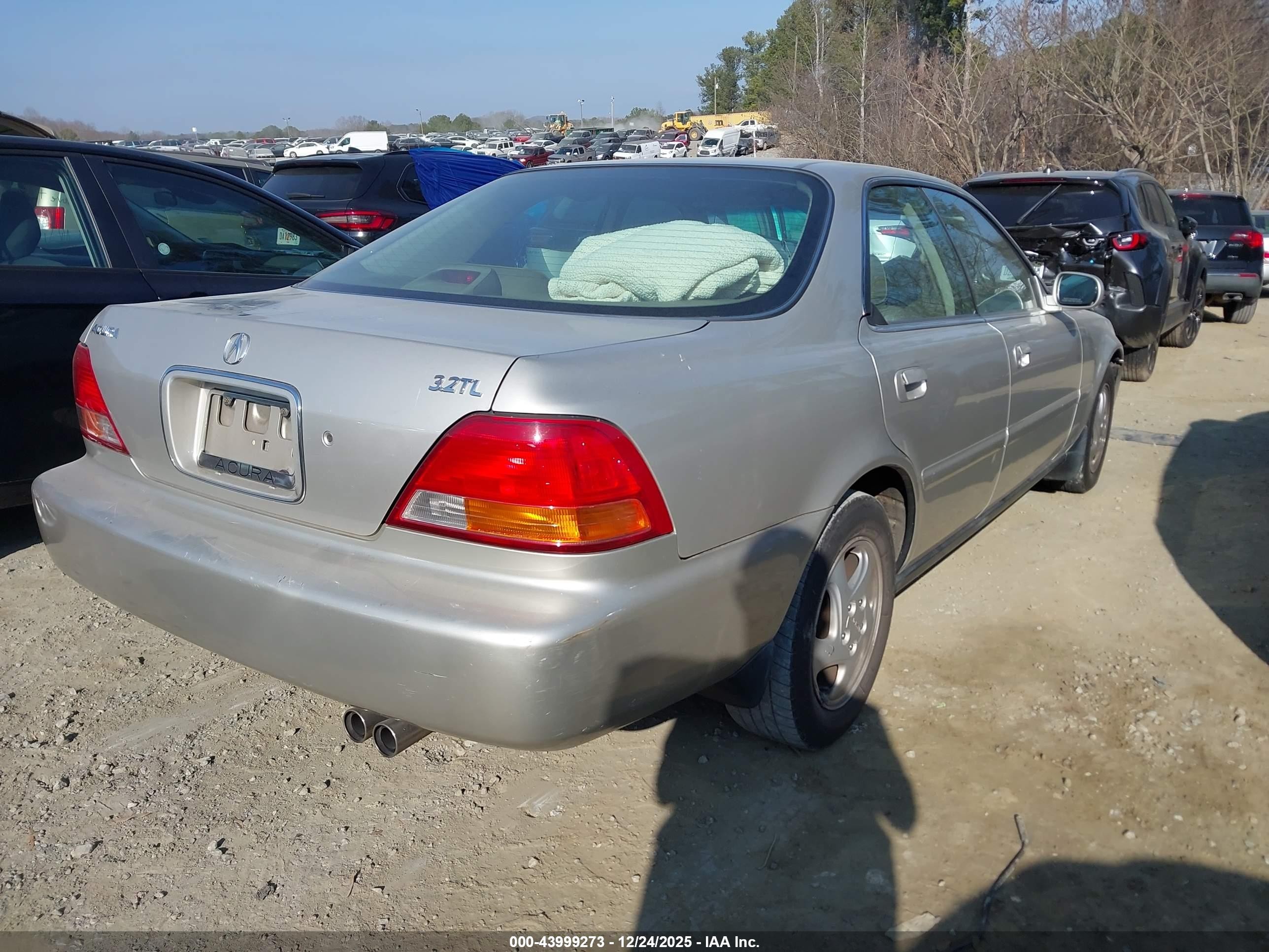 1997 Acura Tl 3.2 Серебряный vin: JH4UA3646VC000793