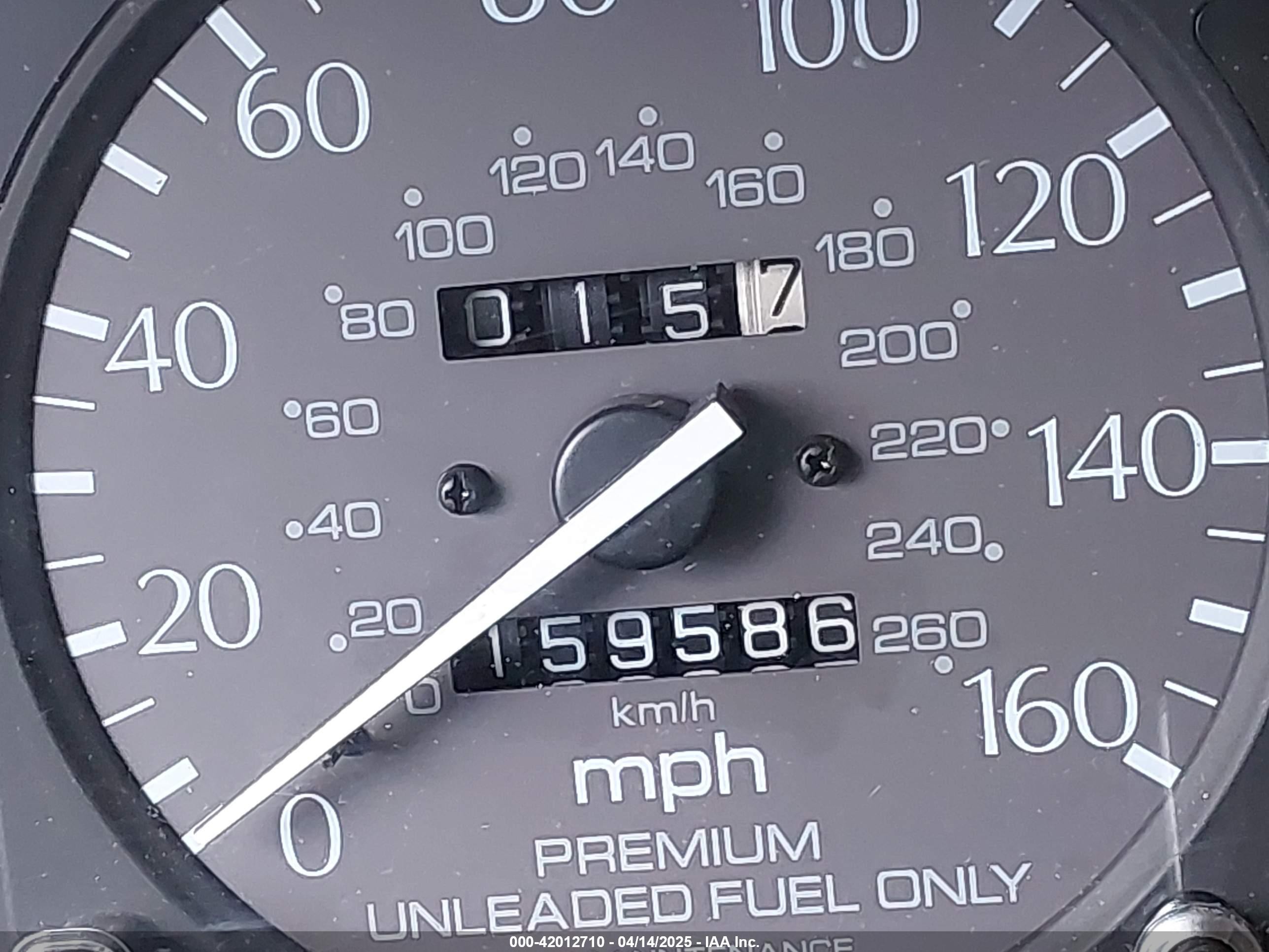 1998 Acura Tl 3.2 Gold vin: JH4UA3649WC010722