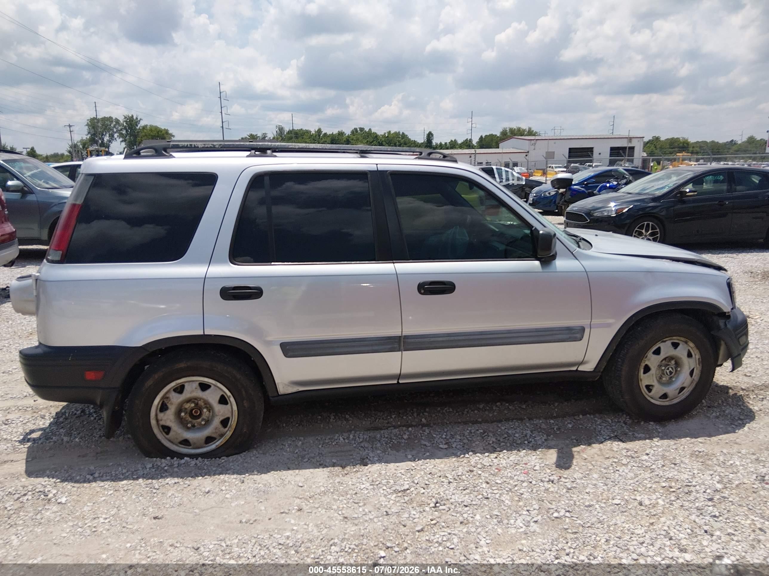 2000 Honda Cr-v Lx Silver vin: JHLRD1746YC020924