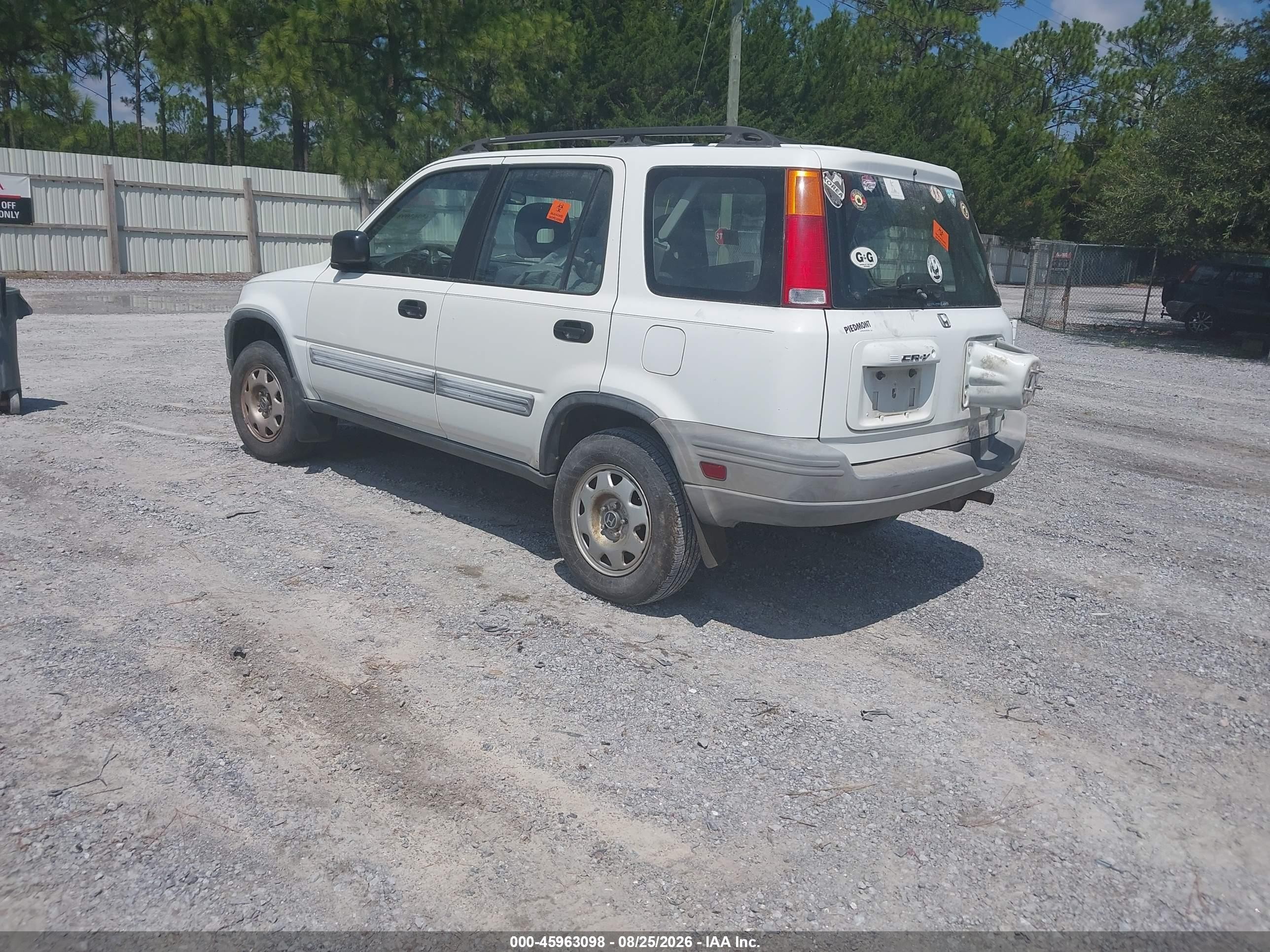 2000 Honda Cr-v Lx Белый vin: JHLRD1748YC029060