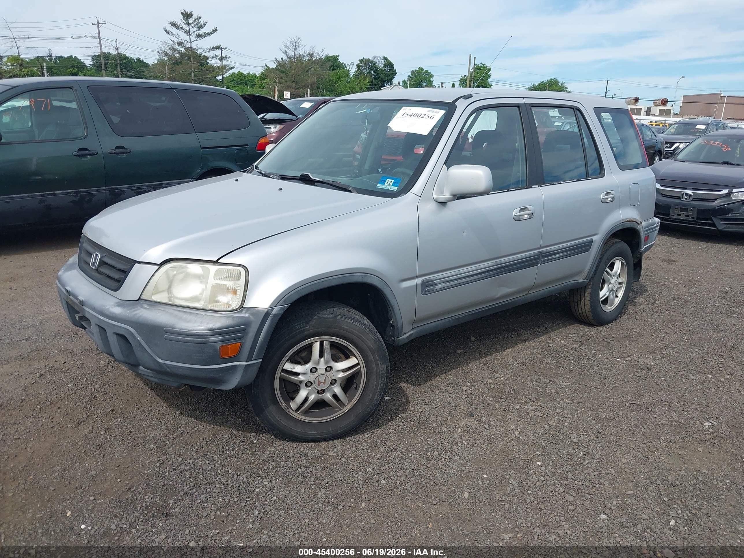 2000 Honda Cr-v Ex Серебряный vin: JHLRD1763YC062453