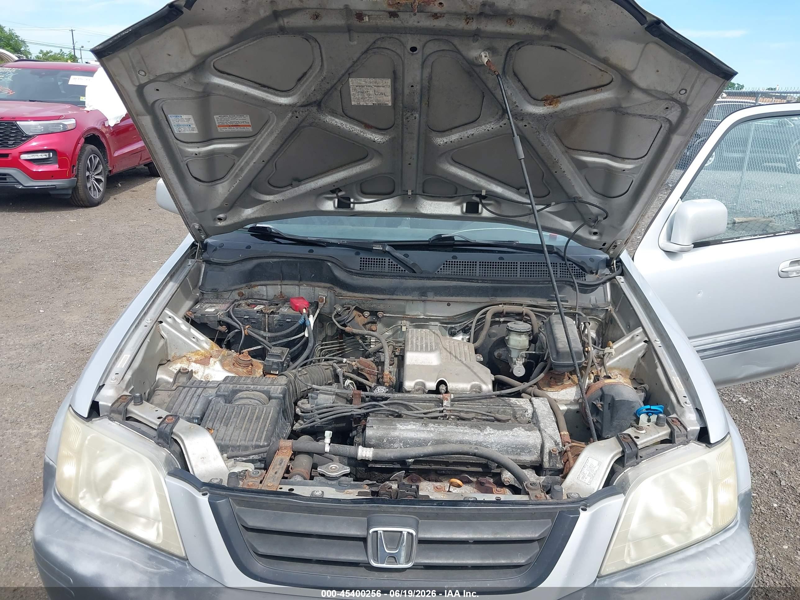 2000 Honda Cr-v Ex Серебряный vin: JHLRD1763YC062453