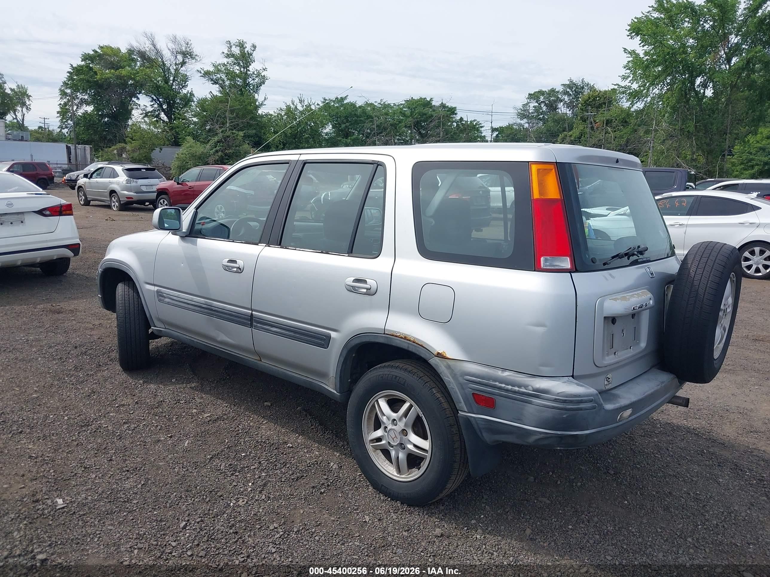 2000 Honda Cr-v Ex Серебряный vin: JHLRD1763YC062453