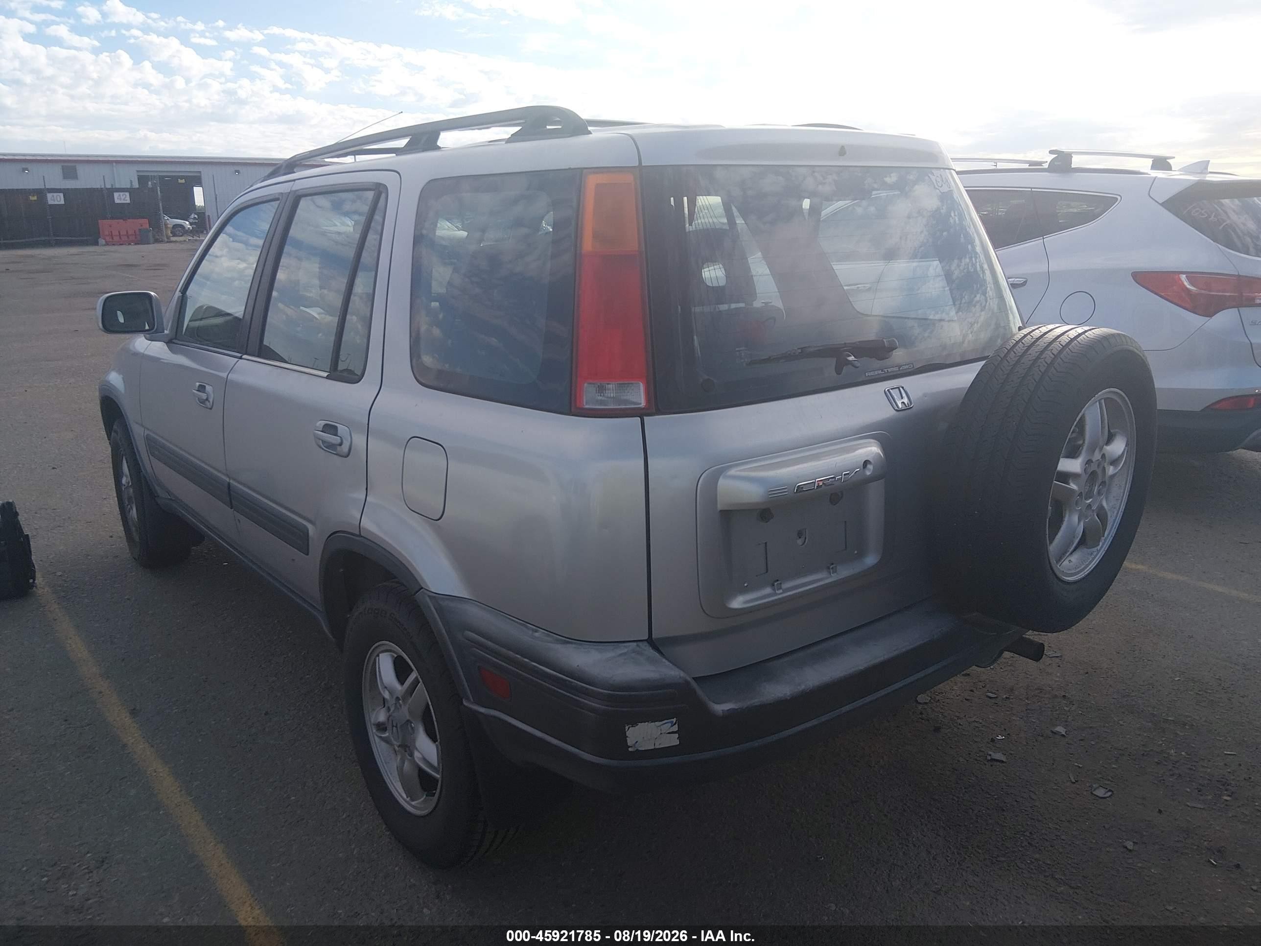 2001 Honda Cr-v Ex Silver vin: JHLRD17641S006274