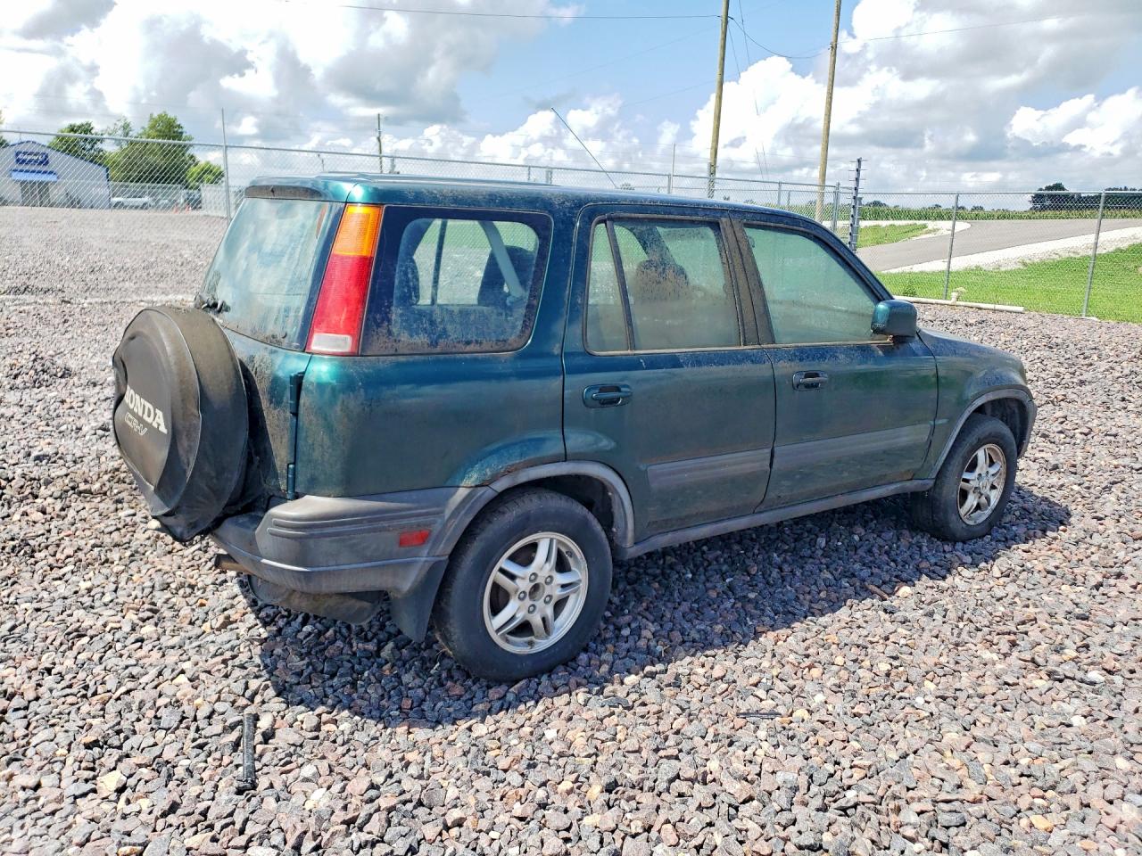 2000 Honda Cr-v Ex Green vin: JHLRD1769YC012432