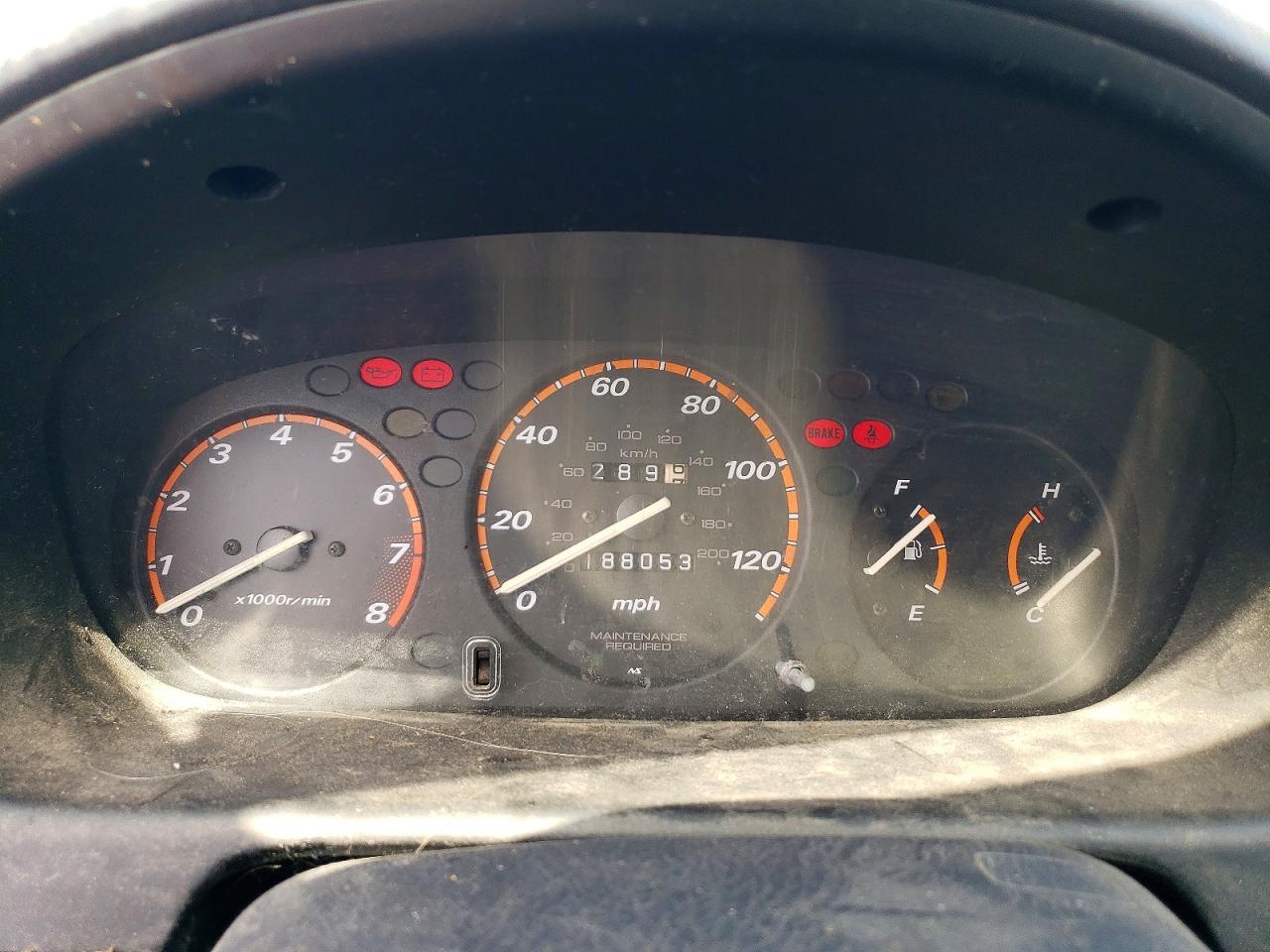 2000 Honda Cr-v Ex Green vin: JHLRD1769YC012432