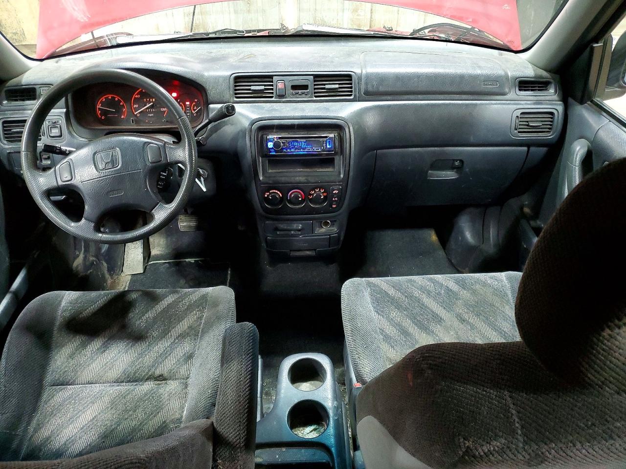 1999 Honda Cr-v Lx Burgundy vin: JHLRD1840XC015876