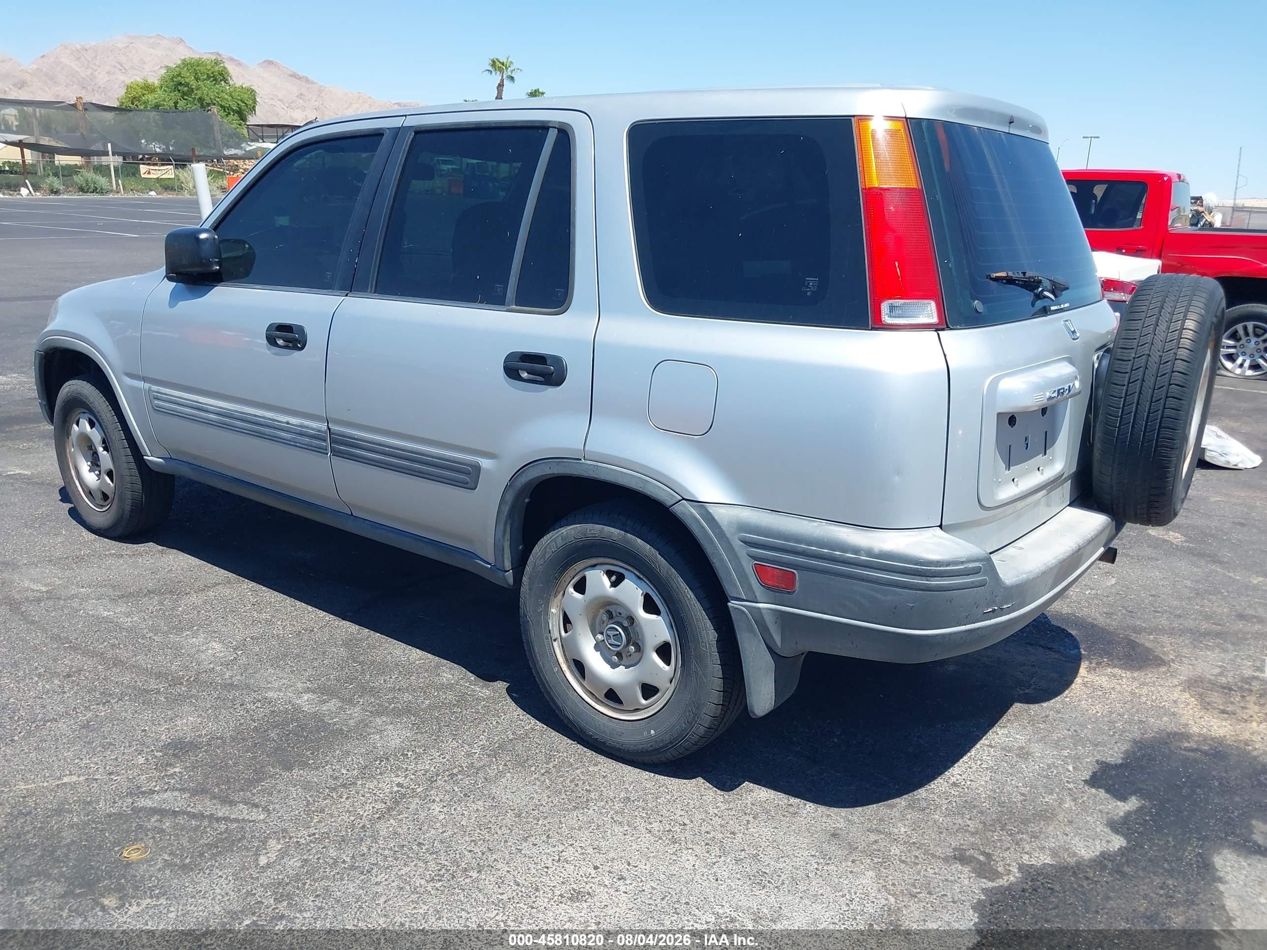 2000 Honda Cr-v Lx Silver vin: JHLRD1840YC002465