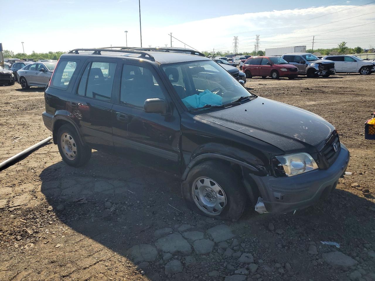 1999 Honda Cr-v Lx Black vin: JHLRD1841XC067968