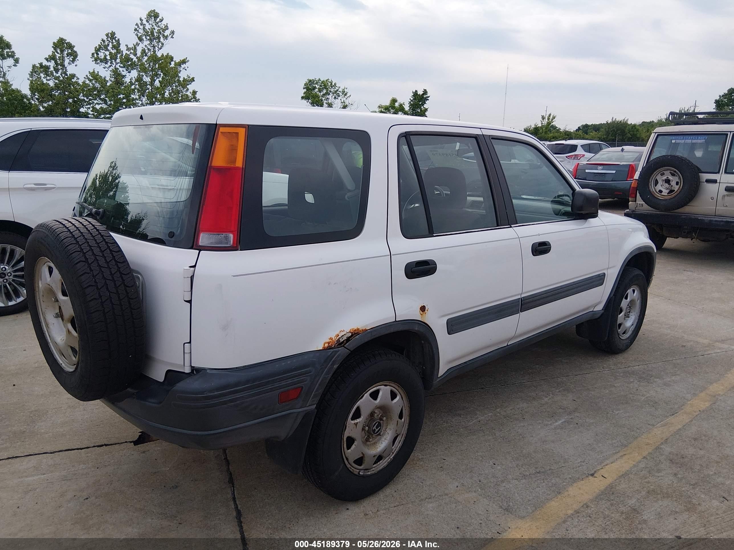 2000 Honda Cr-v Lx Белый vin: JHLRD1841YC010316