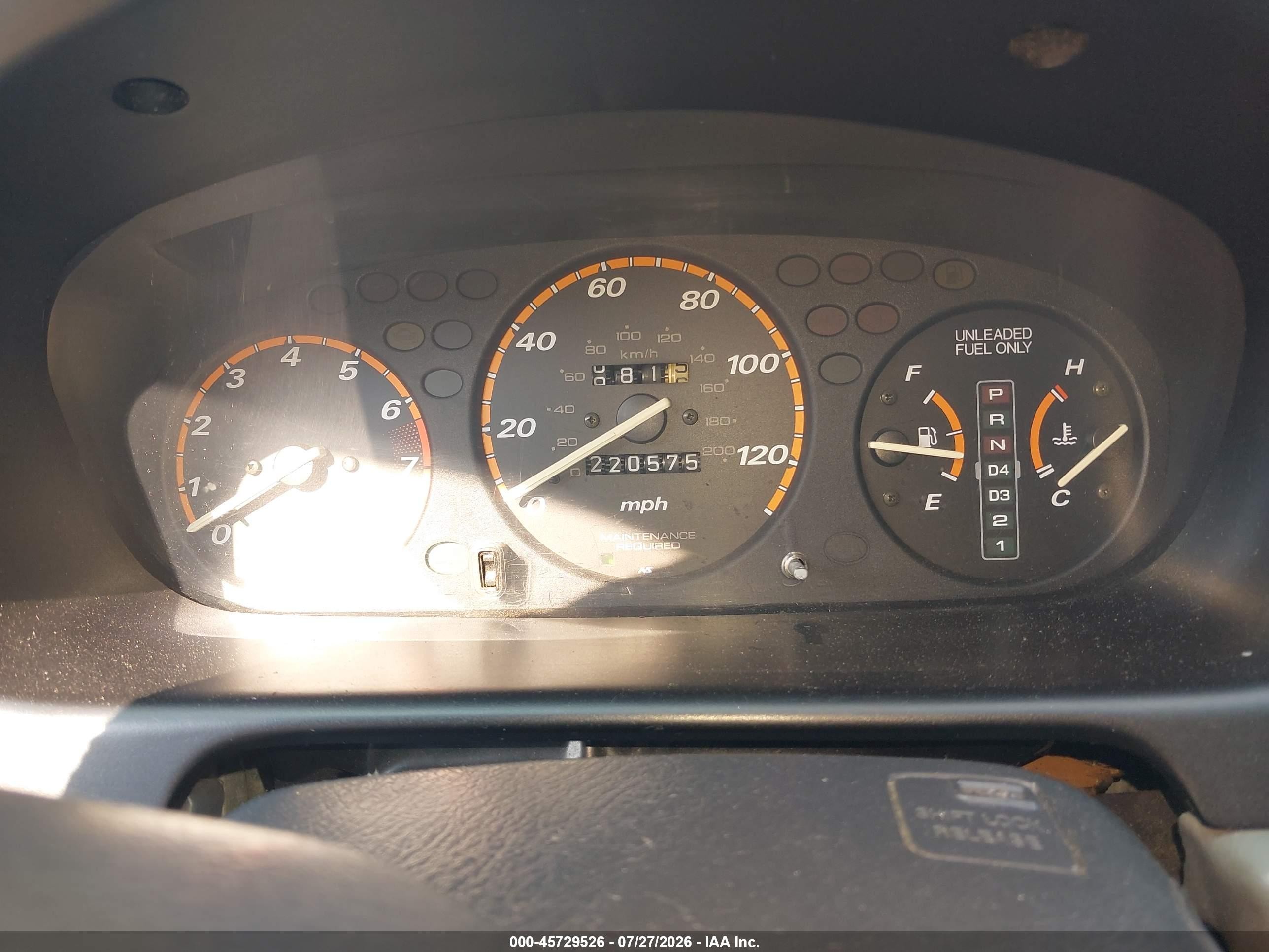 1997 Honda Cr-v   Gray vin: JHLRD1842VC054580