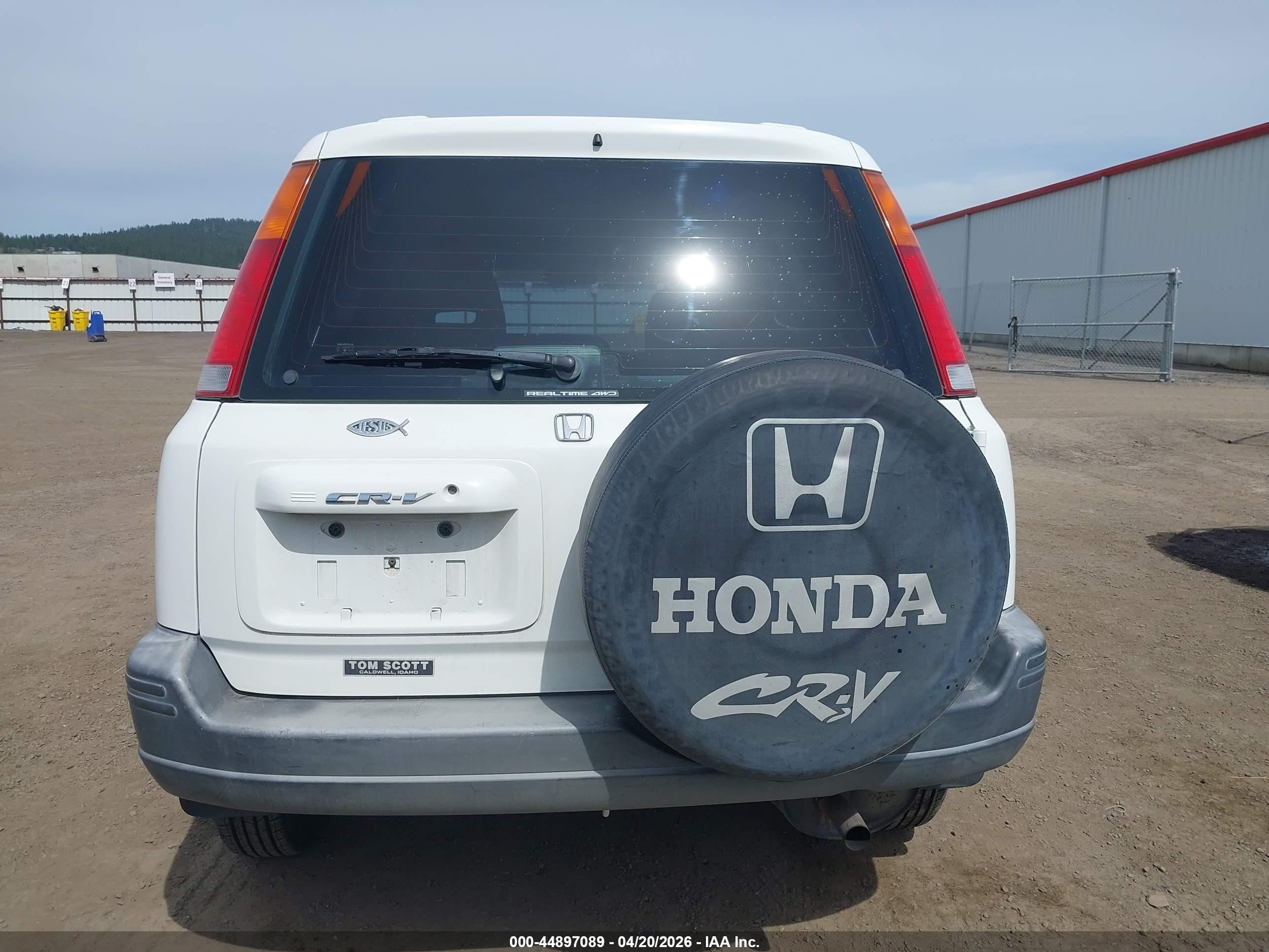 2000 Honda Cr-v Lx White vin: JHLRD1842YC019963