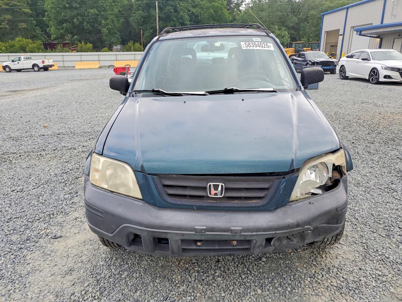 1997 Honda Cr-v Lx Green vin: JHLRD1843VC047864