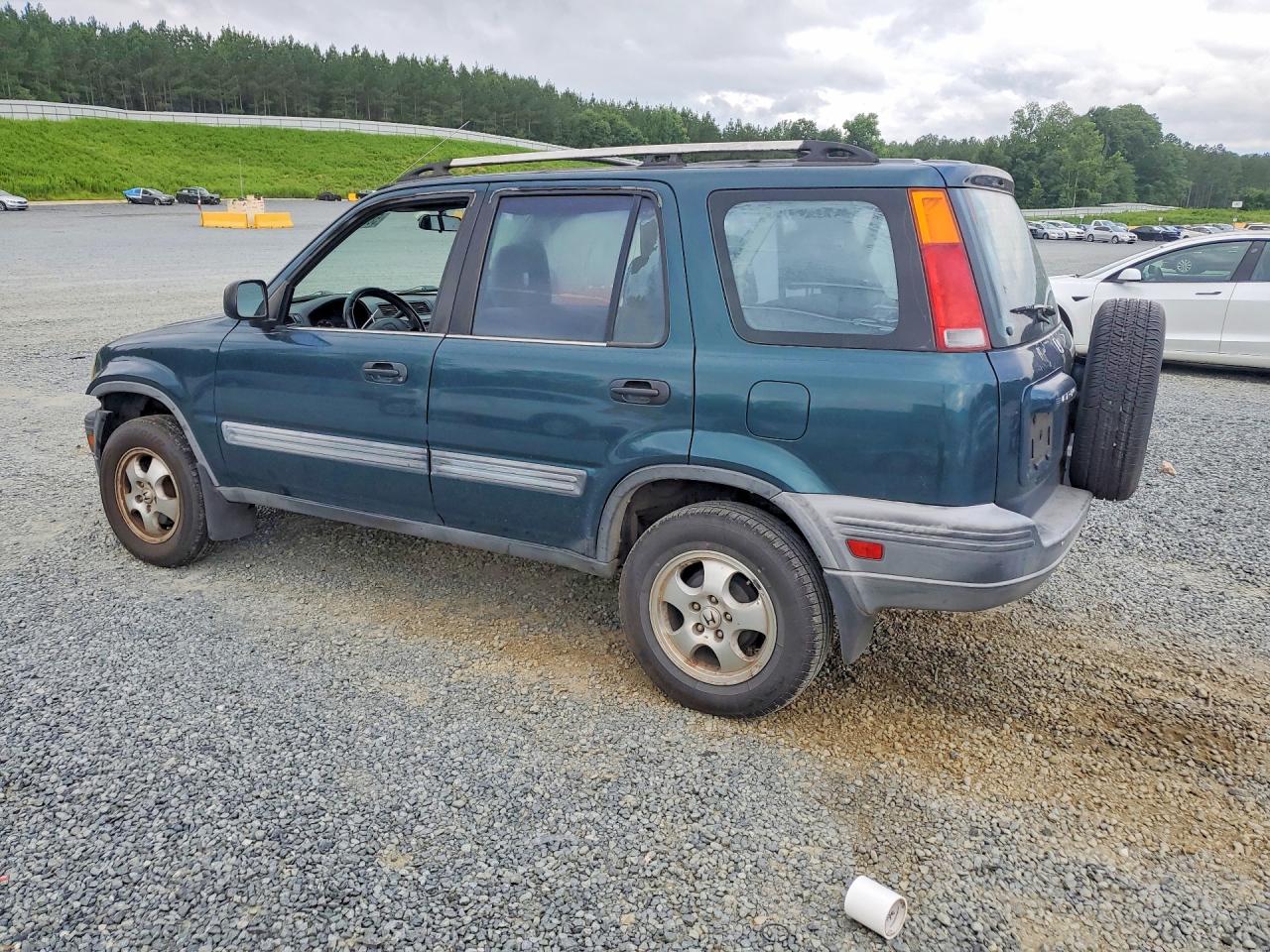 1997 Honda Cr-v Lx Green vin: JHLRD1843VC047864