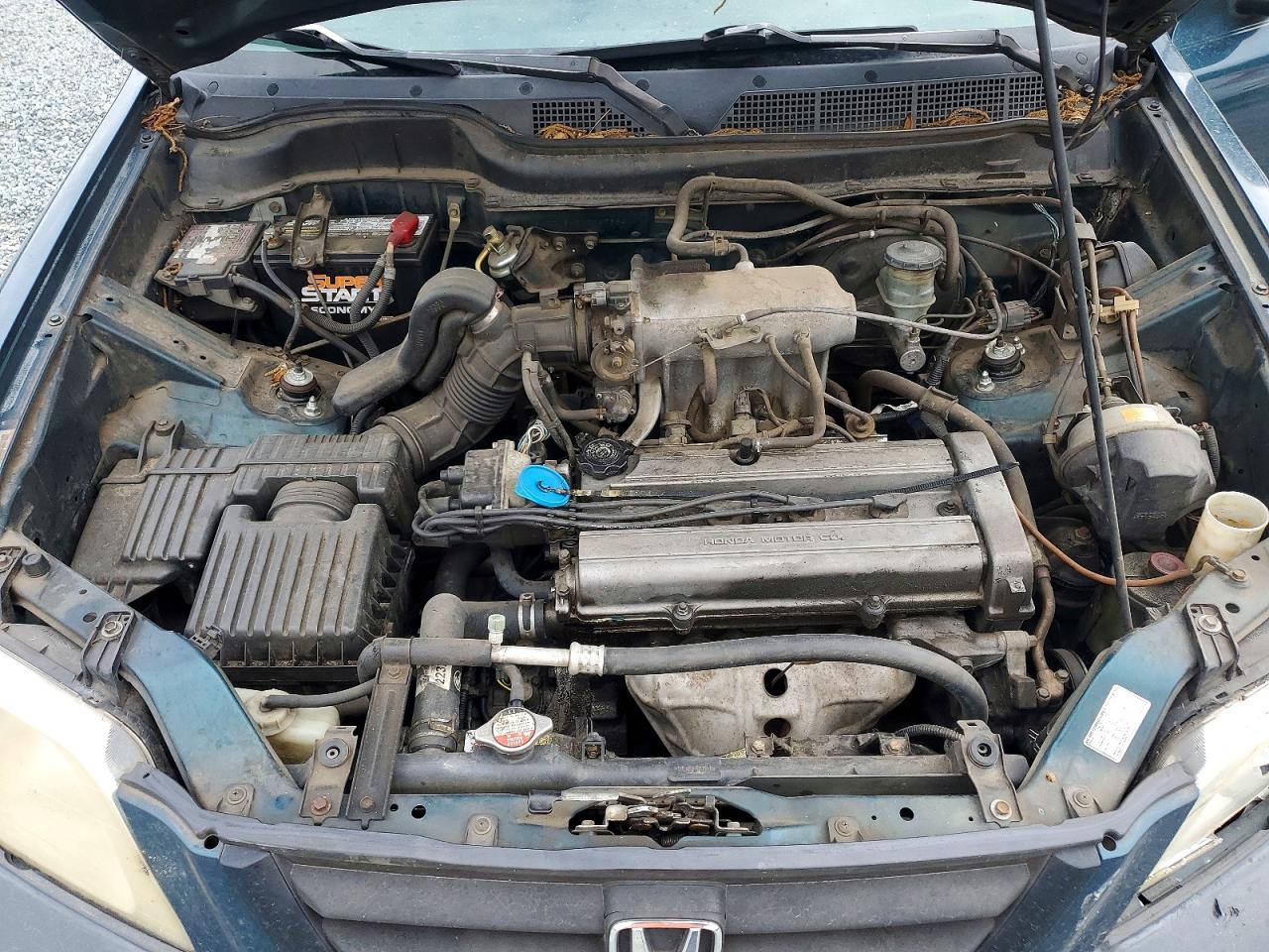 1997 Honda Cr-v Lx Green vin: JHLRD1843VC047864