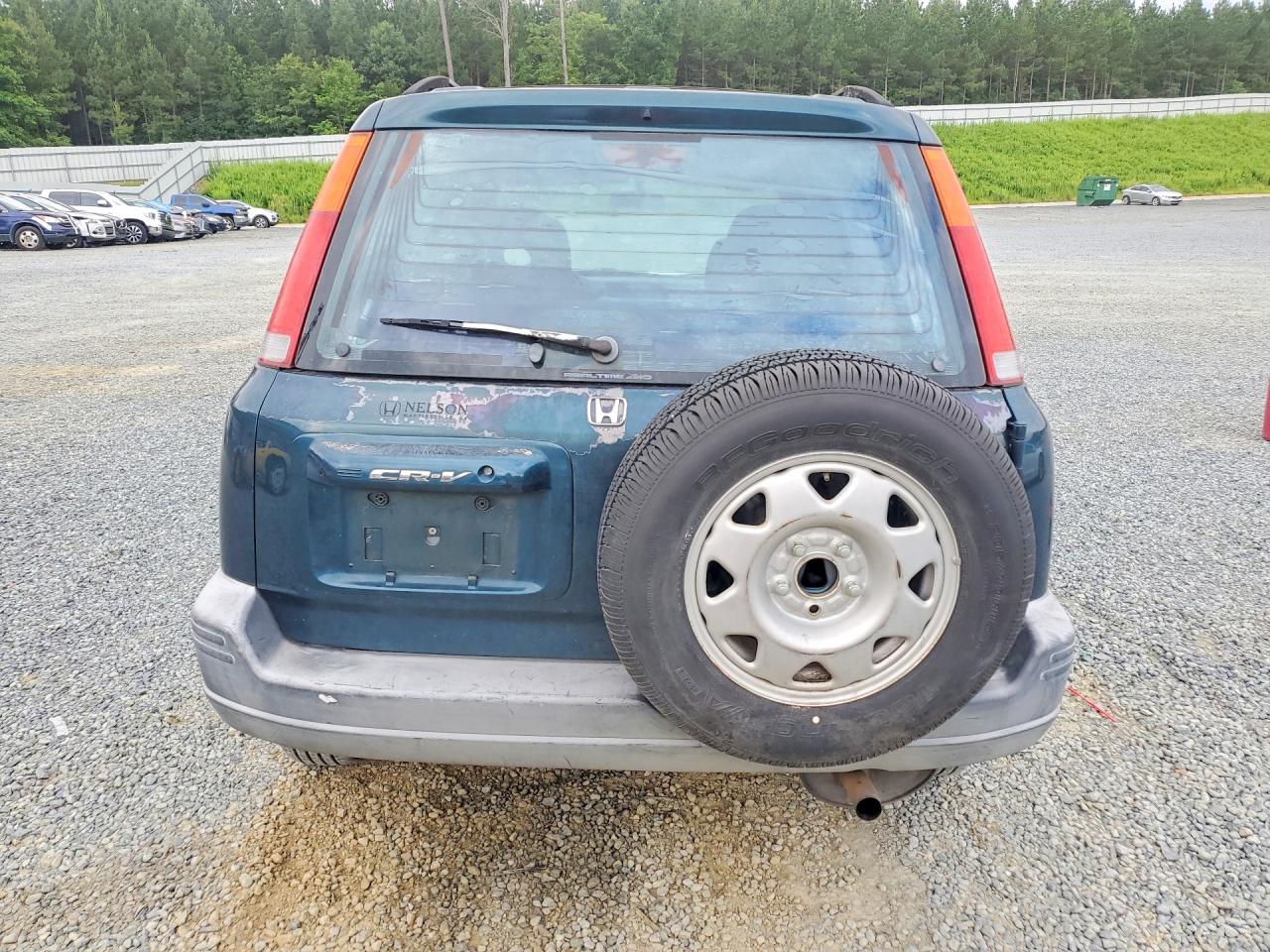 1997 Honda Cr-v Lx Green vin: JHLRD1843VC047864