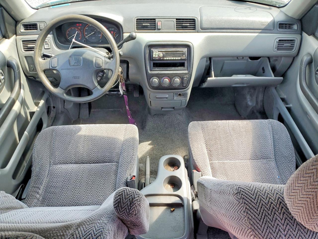 1997 Honda Cr-v Lx Green vin: JHLRD1843VC047864