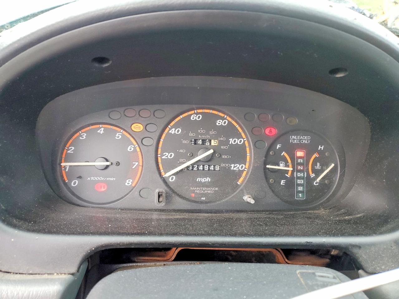 1997 Honda Cr-v Lx Green vin: JHLRD1843VC047864