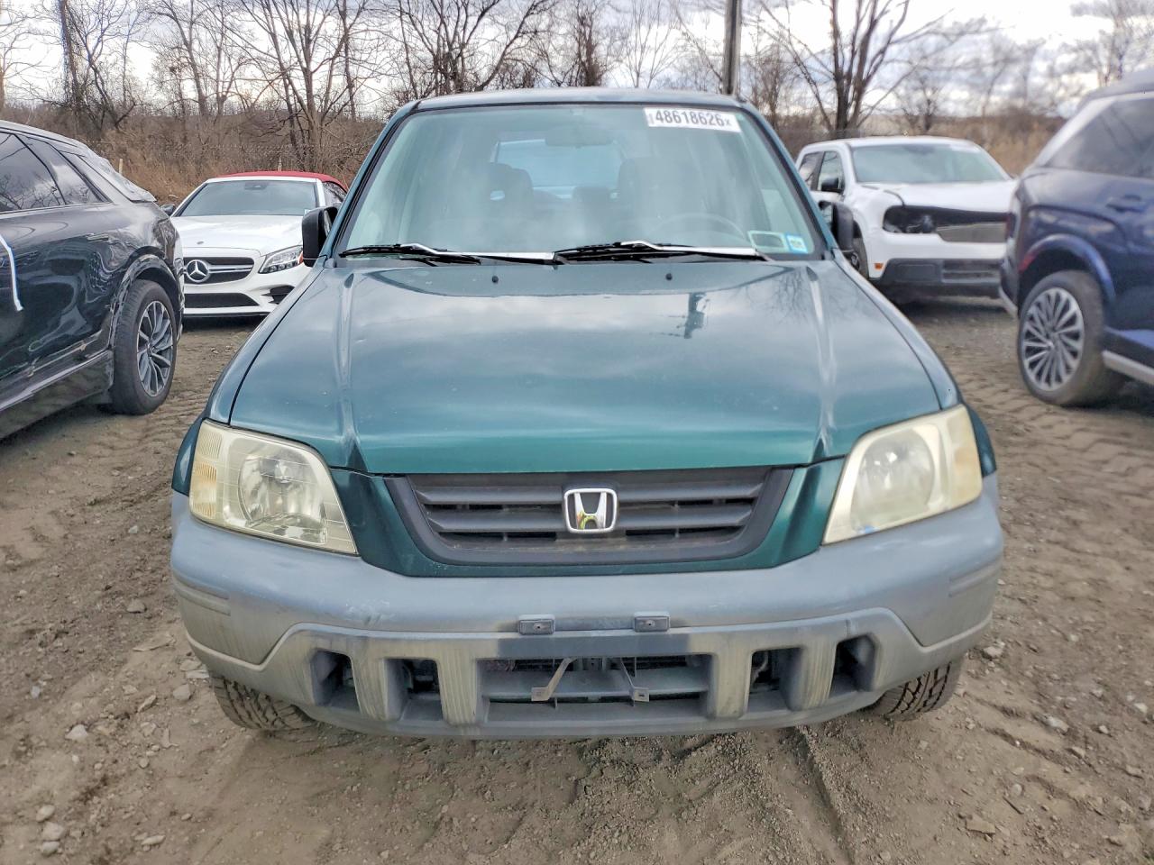 1999 Honda Cr-v Lx Зеленый vin: JHLRD1844XC083341