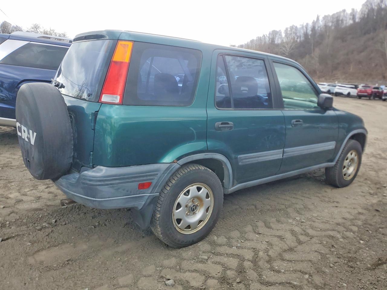 1999 Honda Cr-v Lx Зеленый vin: JHLRD1844XC083341