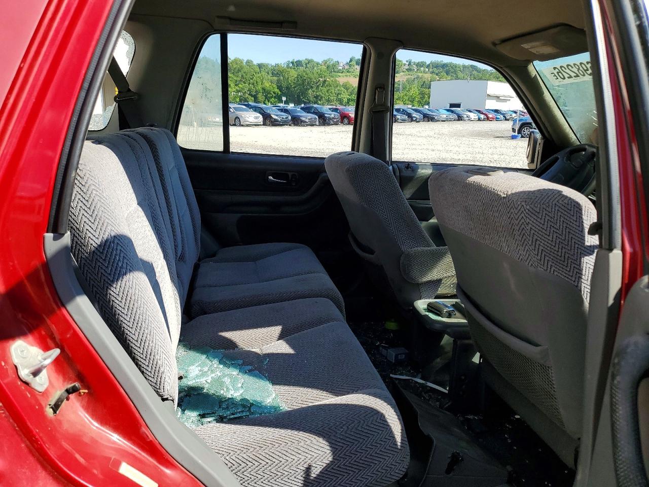 1997 Honda Cr-v Lx Burgundy vin: JHLRD1845VC052225